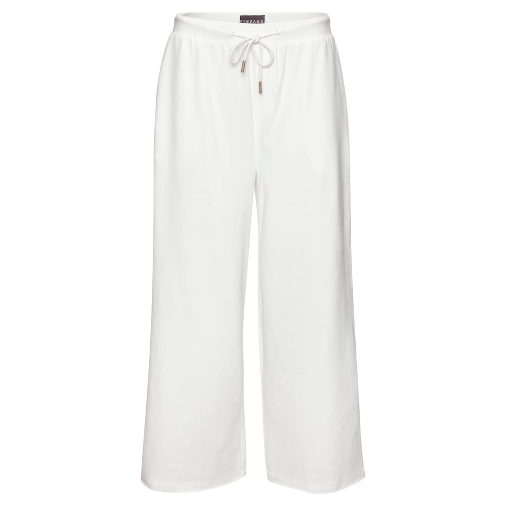 Elbsand 7/8-Hose, aus Sweatware mit weitem Bein