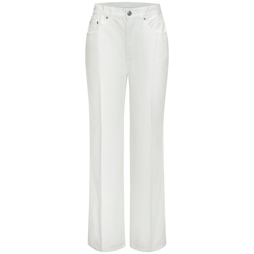 LASCANA Weite Jeans, mit hohem Bund und 5-Pocket-Style, Wide-Leg Jeans