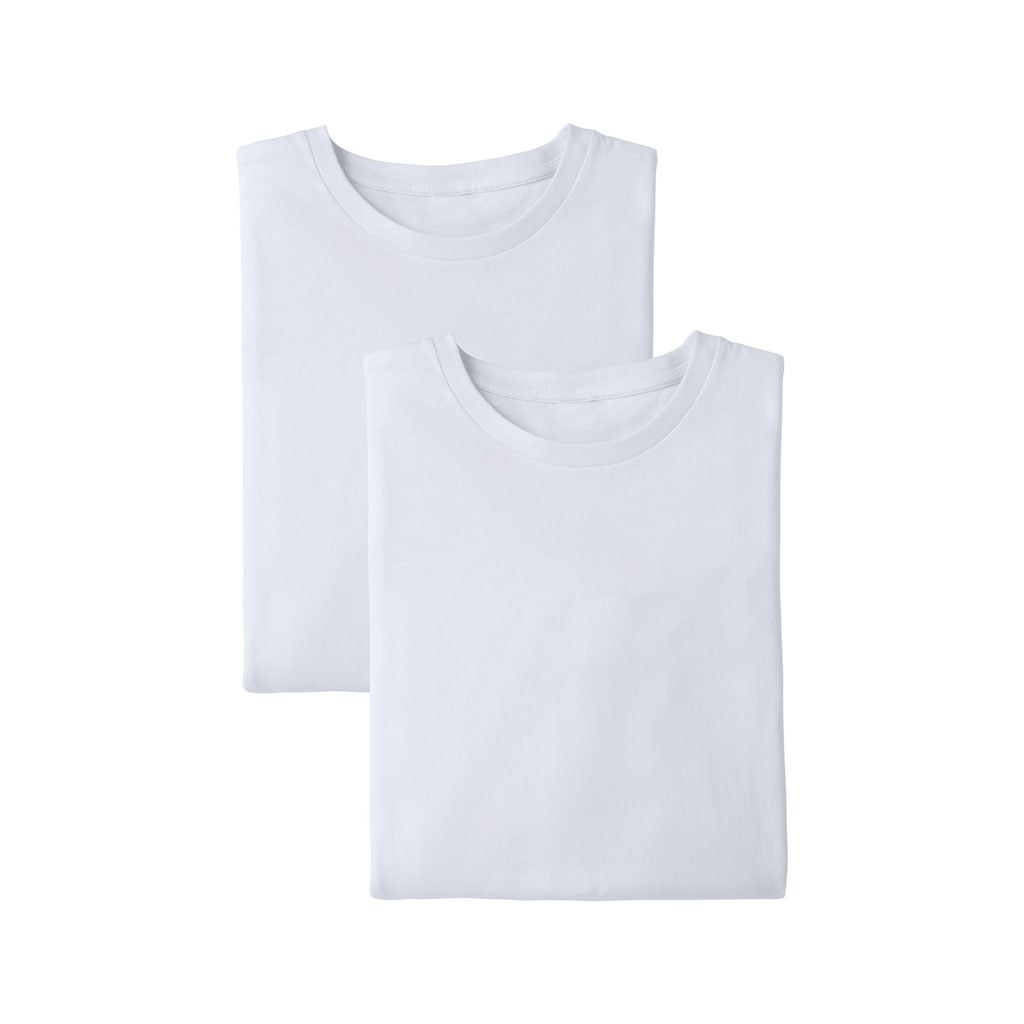 Bench. Loungewear T-Shirt, (2er-Pack), Basic in uni
