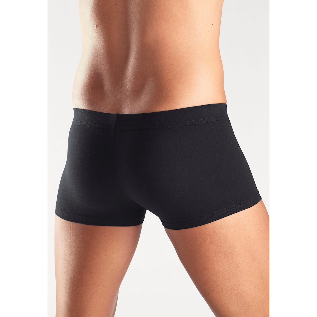 H.I.S Hipster, (Packung, 5 St.), knapp sitzende Boxershorts aus Baumwollstretch