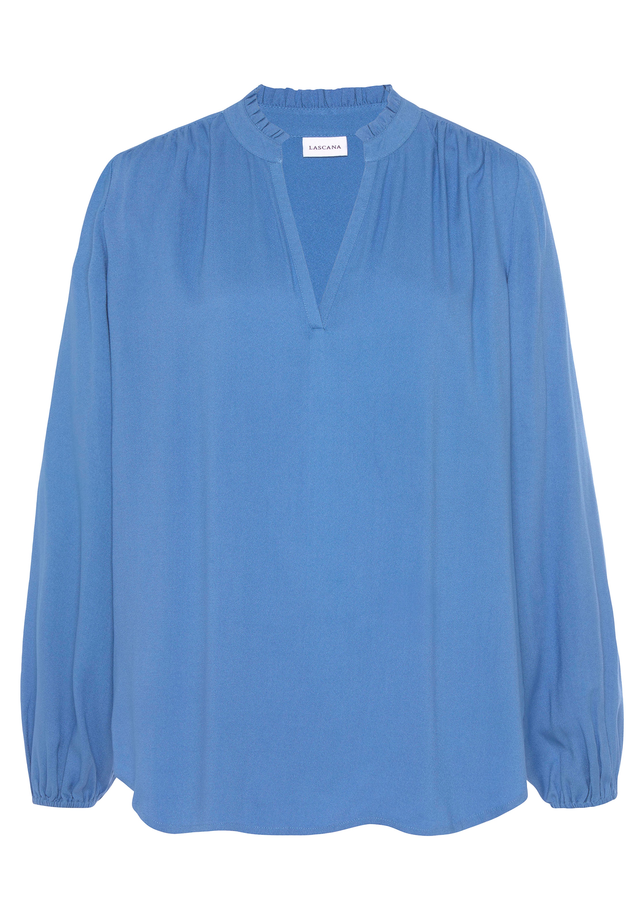 LASCANA Schlupfbluse, mit langen Ärmeln, leichte Damenbluse, casual-chic, festlich
