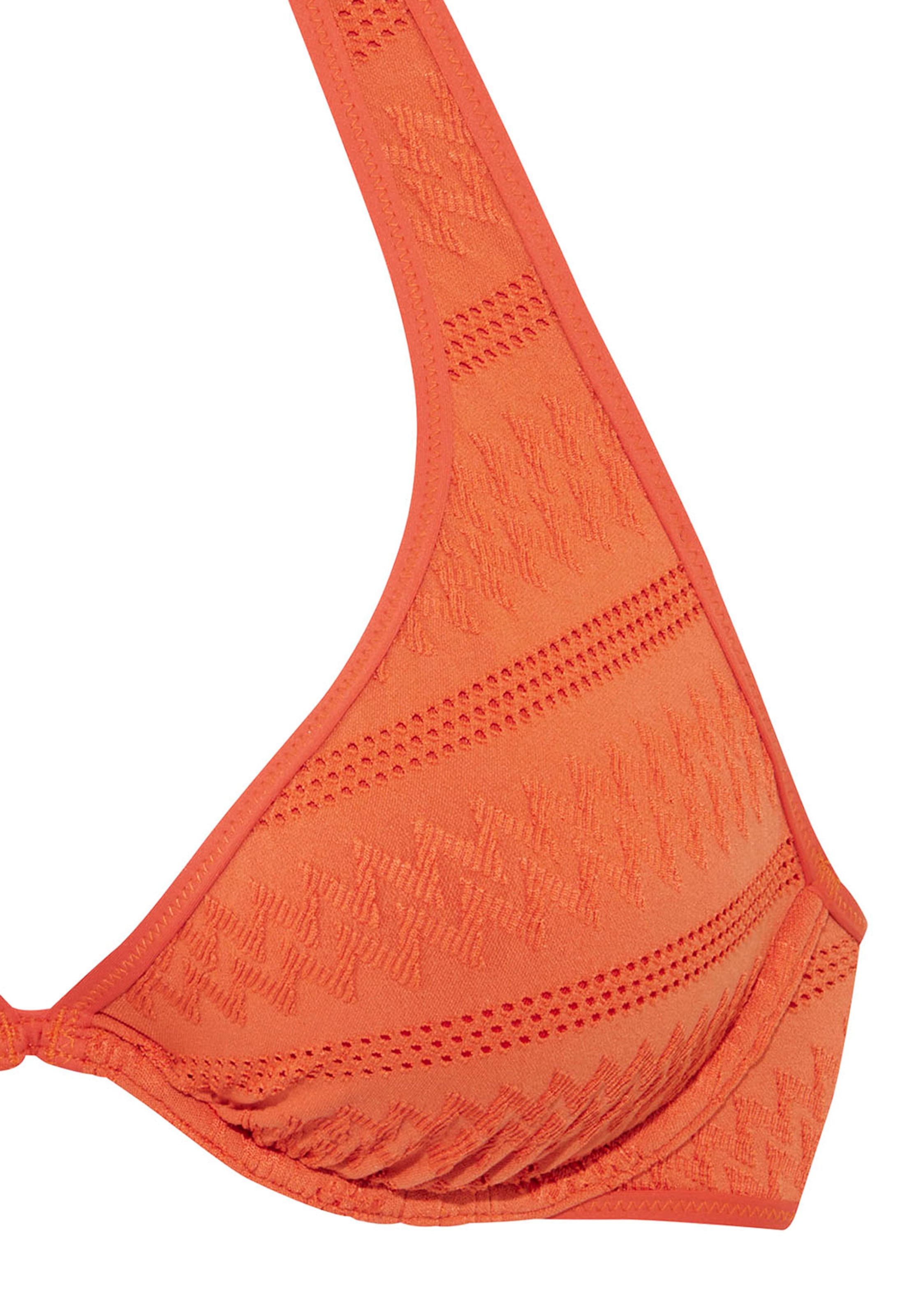 s.Oliver Bügel-Bikini »Naila«, (Set), mit Struktur