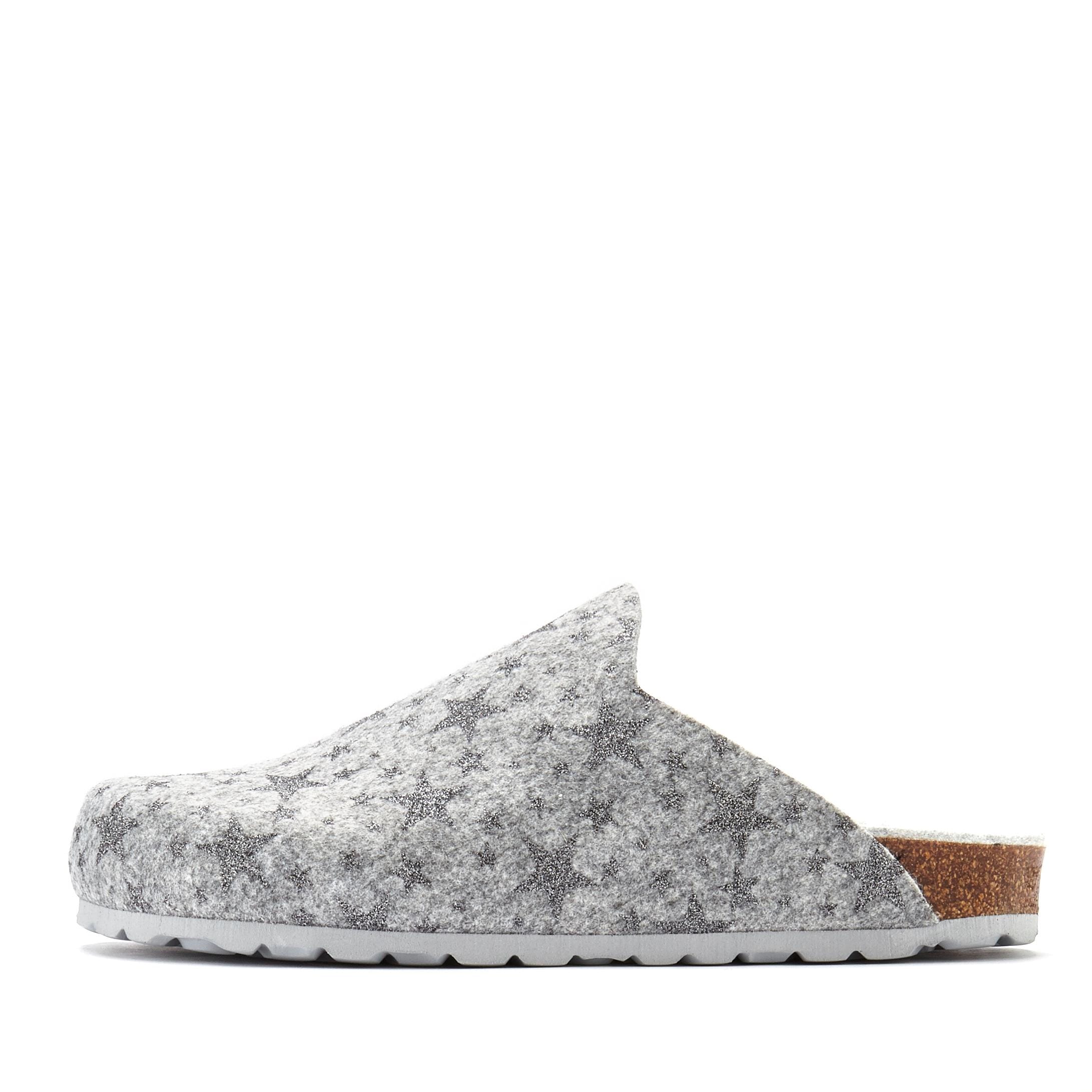 Vivance Pantolette »Hausschuh, Clog, Pantoffel,«, aus Filz mit wärmenden Korkfussbett &...