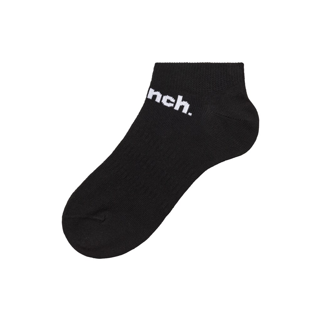 Bench. Sportsocken, (Packung, 6 Paar), Sneakersocken mit klassischem Logoschriftzug