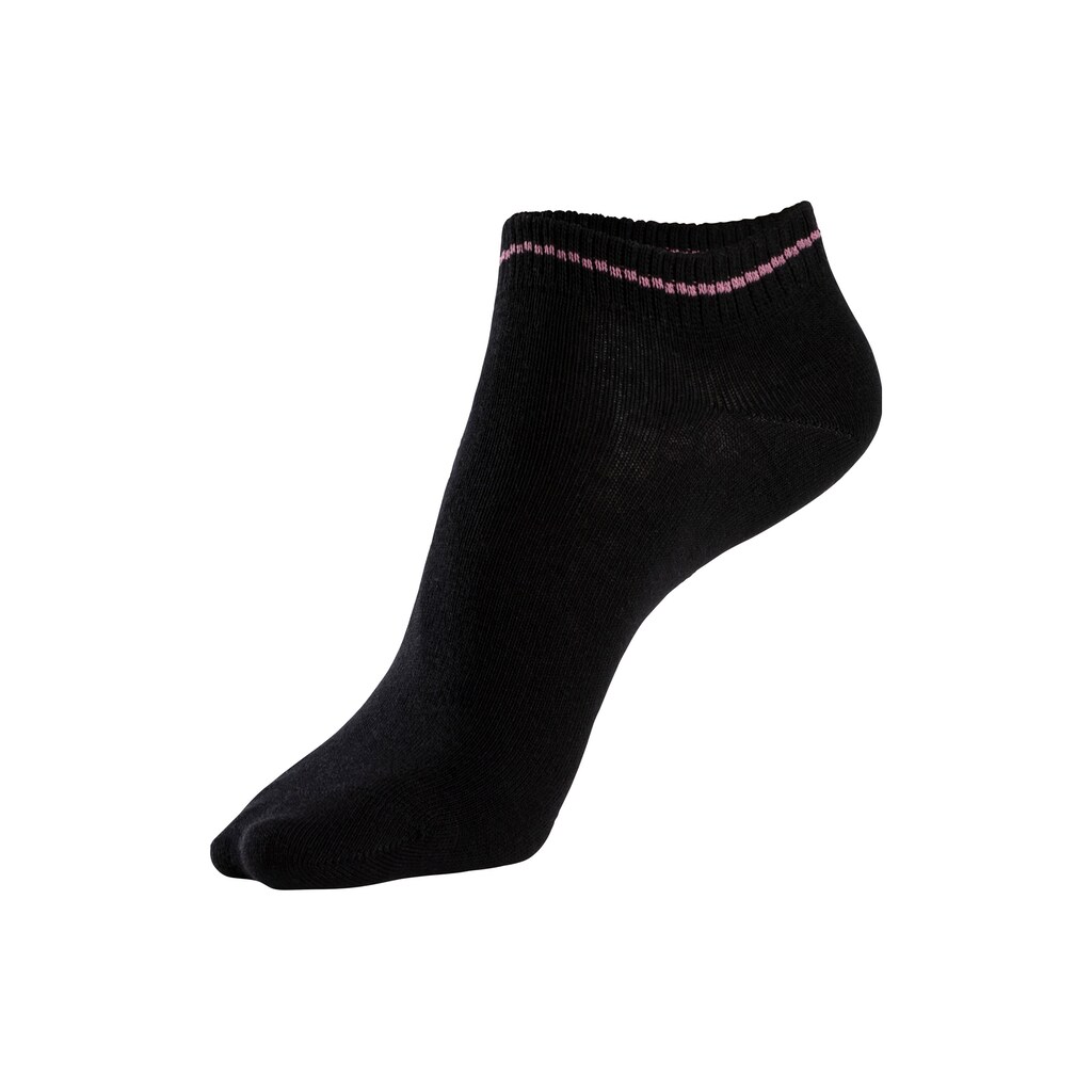 Bench. Sneakersocken, (Packung, 6 Paar), mit unterschiedlichen Designs