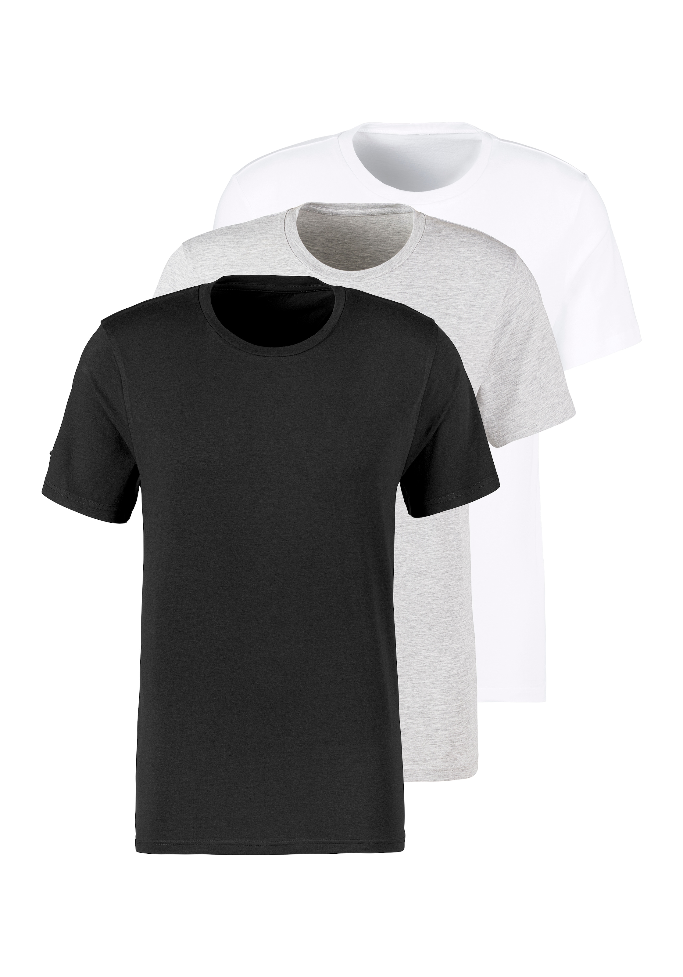 Bruno Banani T-Shirt, mit Rundhals-Ausschnitt