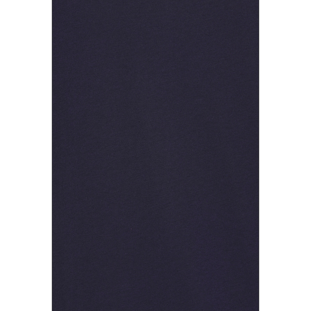 Vivance Dreams Pyjamaoberteil, mit Frontdruck