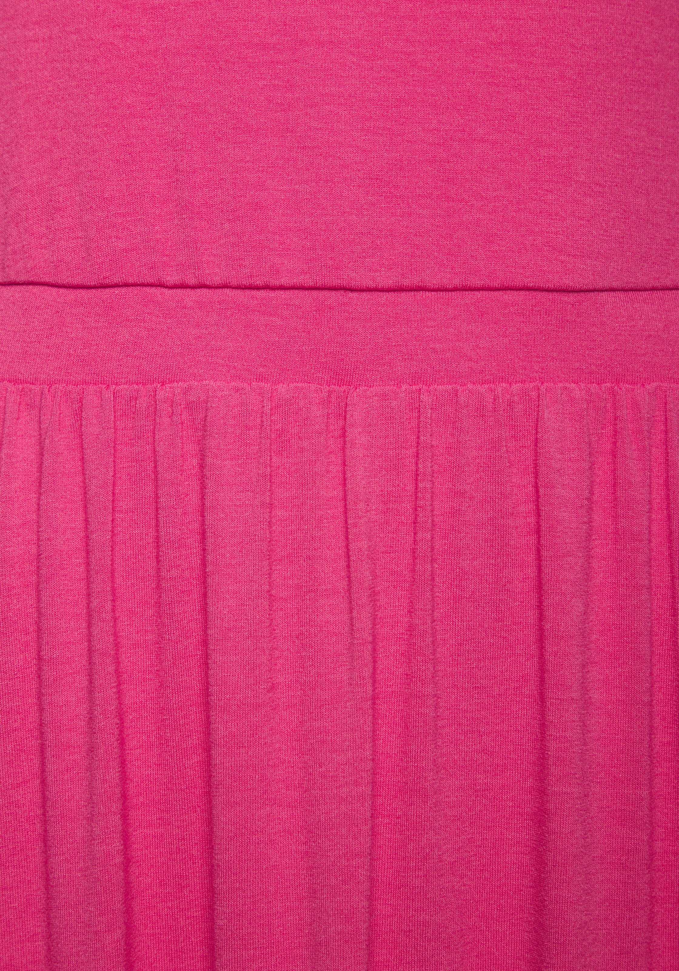 Vivance by Lascana Midikleid »mit Taschen aus weicher Viskose-Stretch-Qualität« Seitennahttaschen luftiges Jerseykleid, Basickleid, elegantes Sommerkleid, Trägerkleid