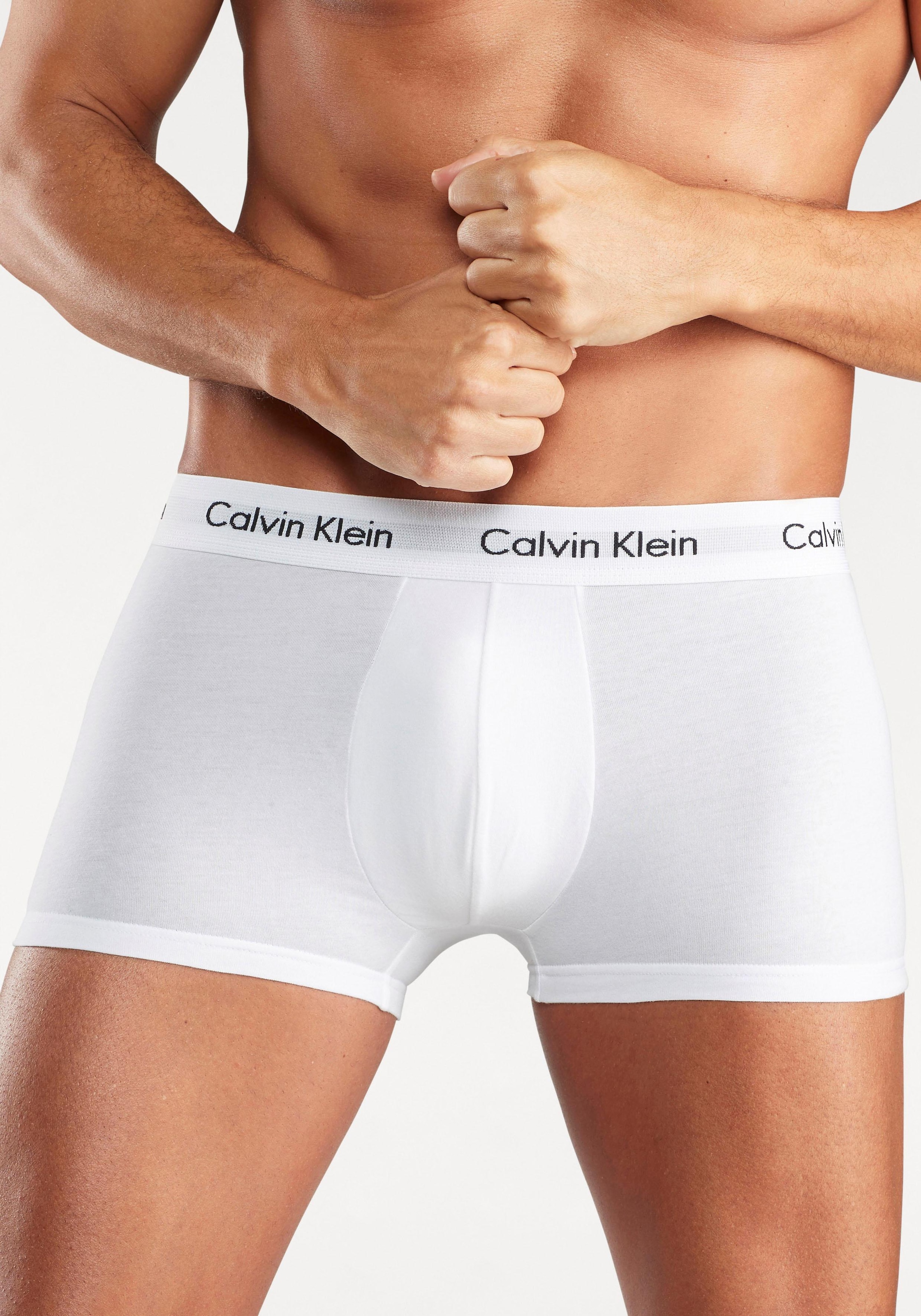 Calvin Klein Underwear Boxer »Hipster 3 PACK«, (3 St.), mit weissem Webbund