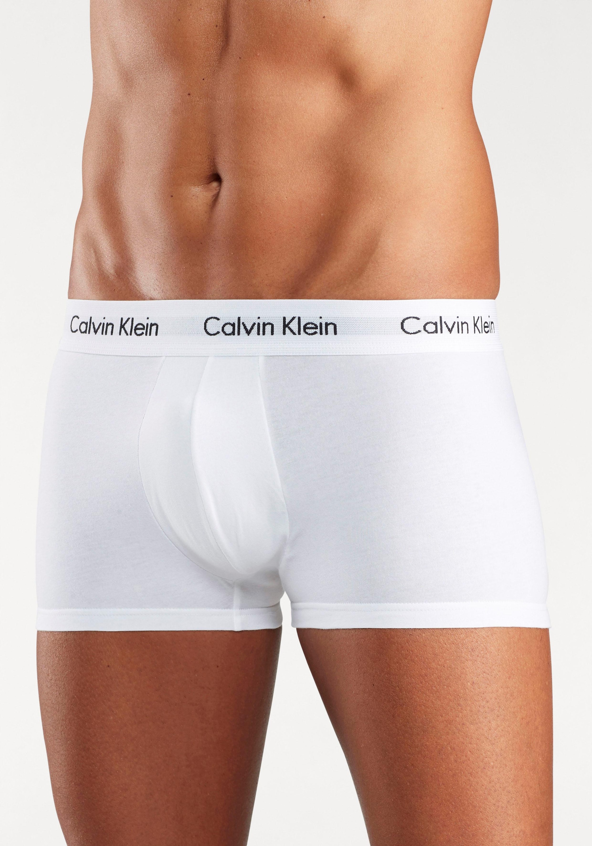 Calvin Klein Underwear Hipster, (3 St.), mit weissem Webbund