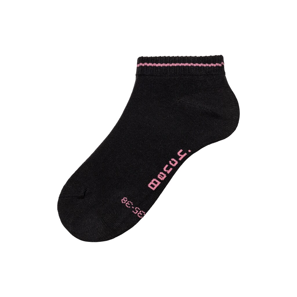 Bench. Sneakersocken, (Packung, 6 Paar), mit unterschiedlichen Designs