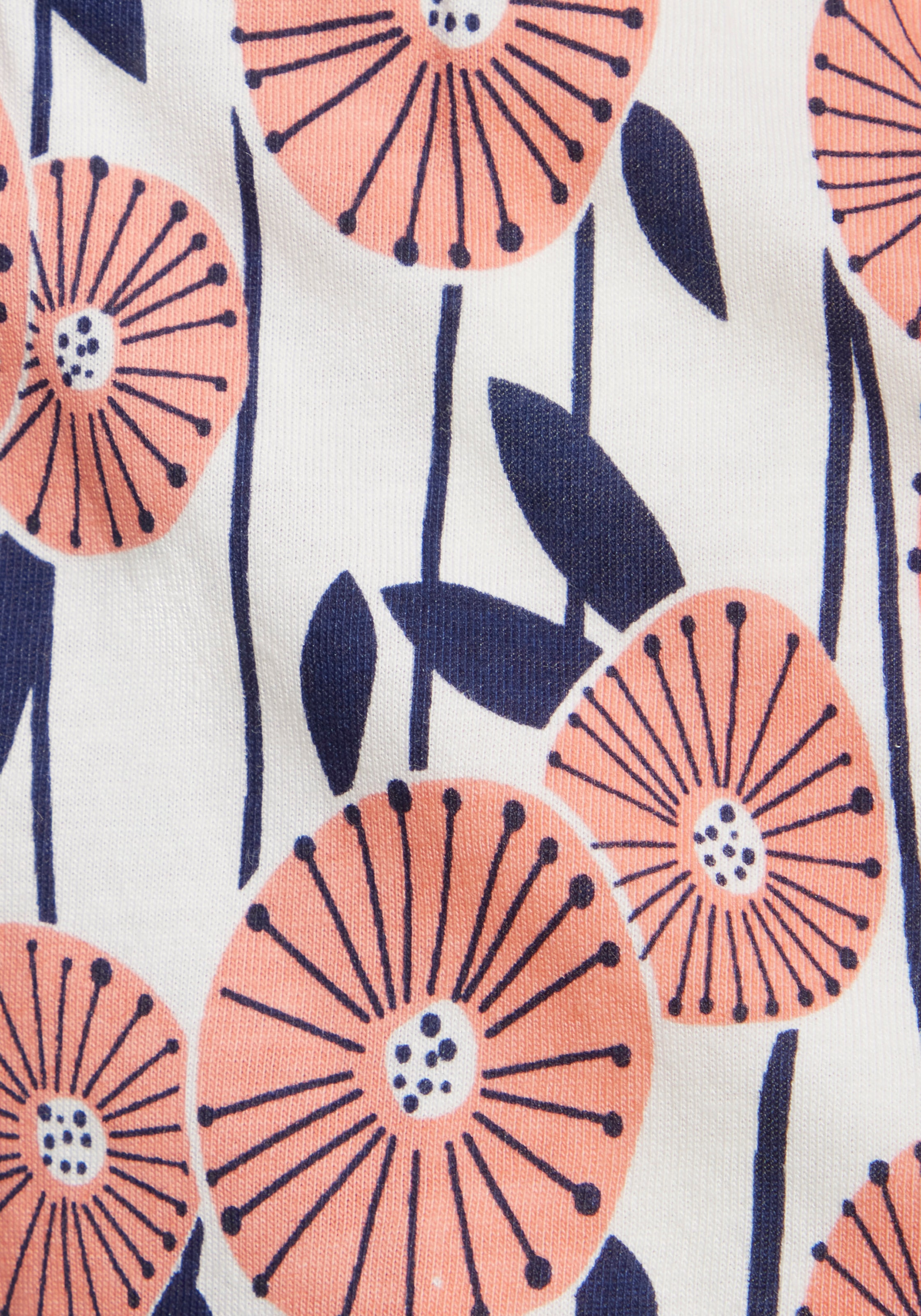 Vivance Dreams Pyjamashorts, mit schönem Alloverdruck