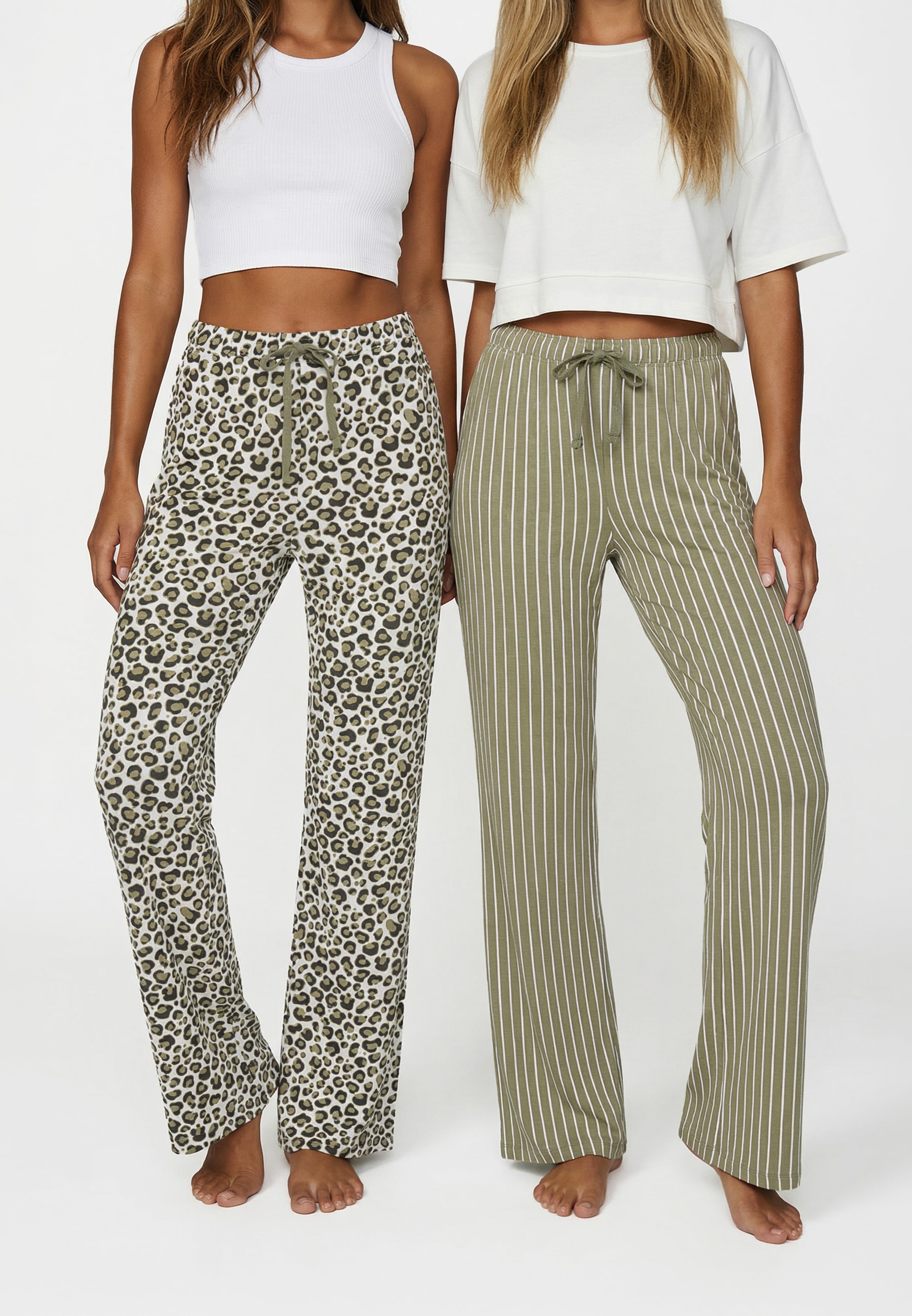Vivance Dreams by Lascana Pantalon de nuit  avec poches passepoilées