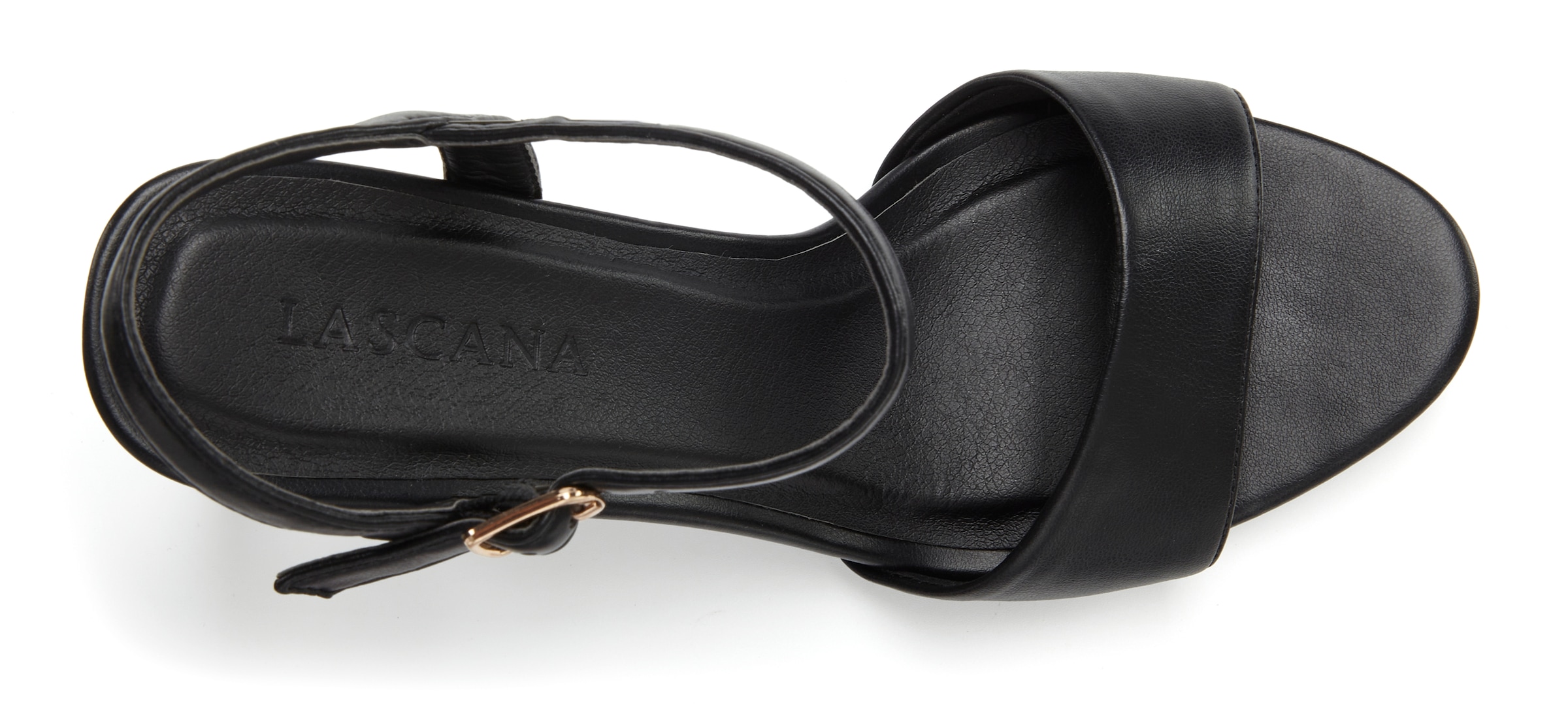 LASCANA Sandales à talons hauts »Sommerschuh«  Riemchensandalette, klassisch elegantes Design VEGAN