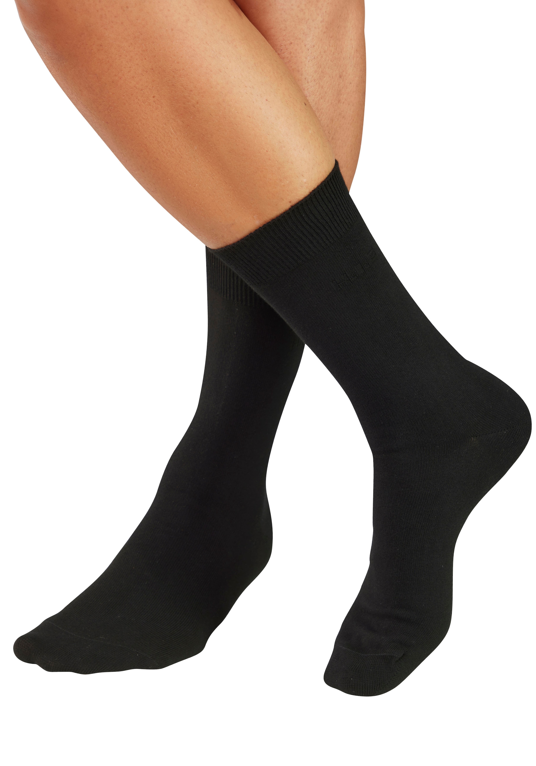 H.I.S Chaussettes d'affaires »Klassische Herren, Männersocken, unifarben, ohne drückende Naht« Paquet, chaussettes de costume, 5 Couple tlg. avec motifs tricotés discrets