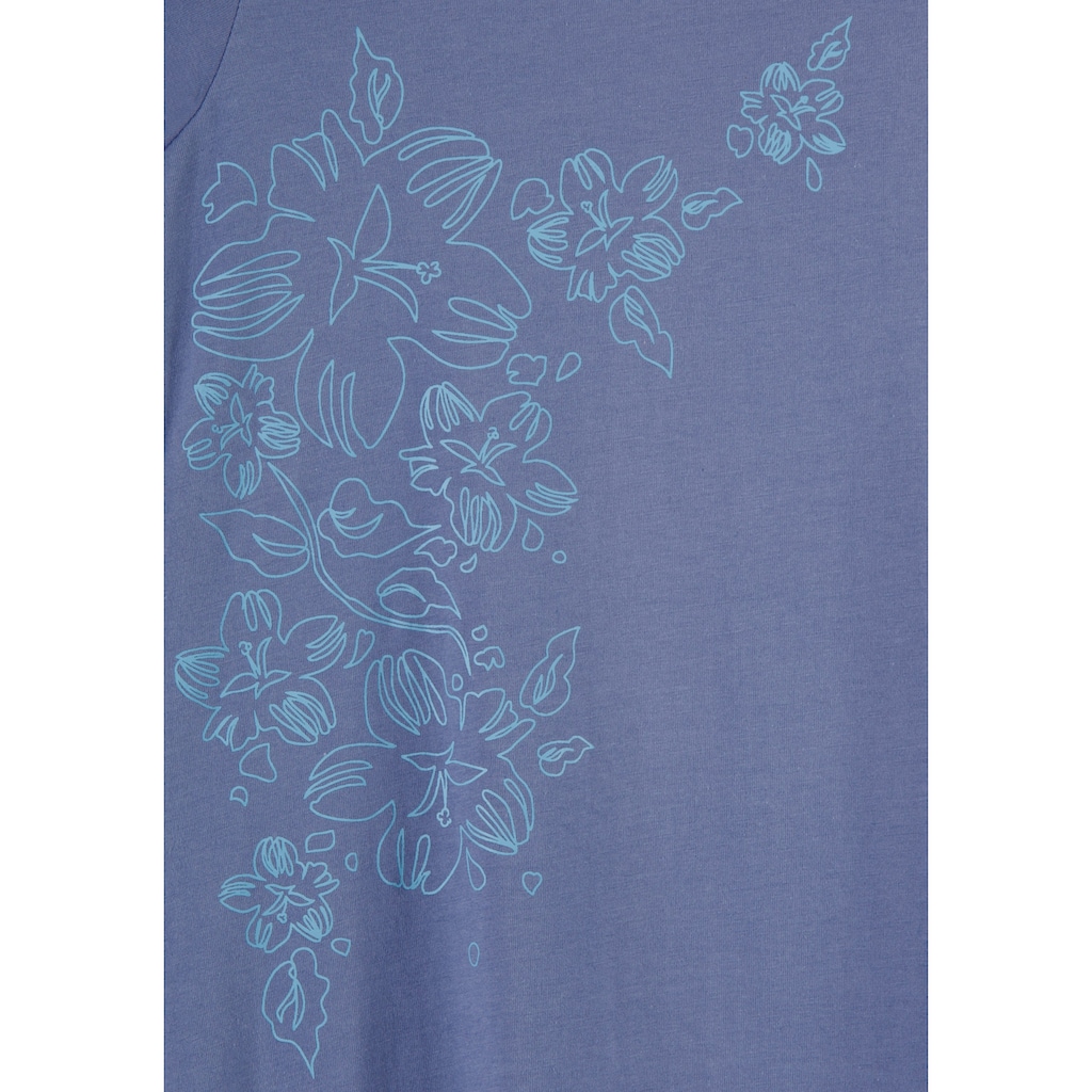 Vivance Dreams Nachthemd, (2er-Pack), mit Blumenprint