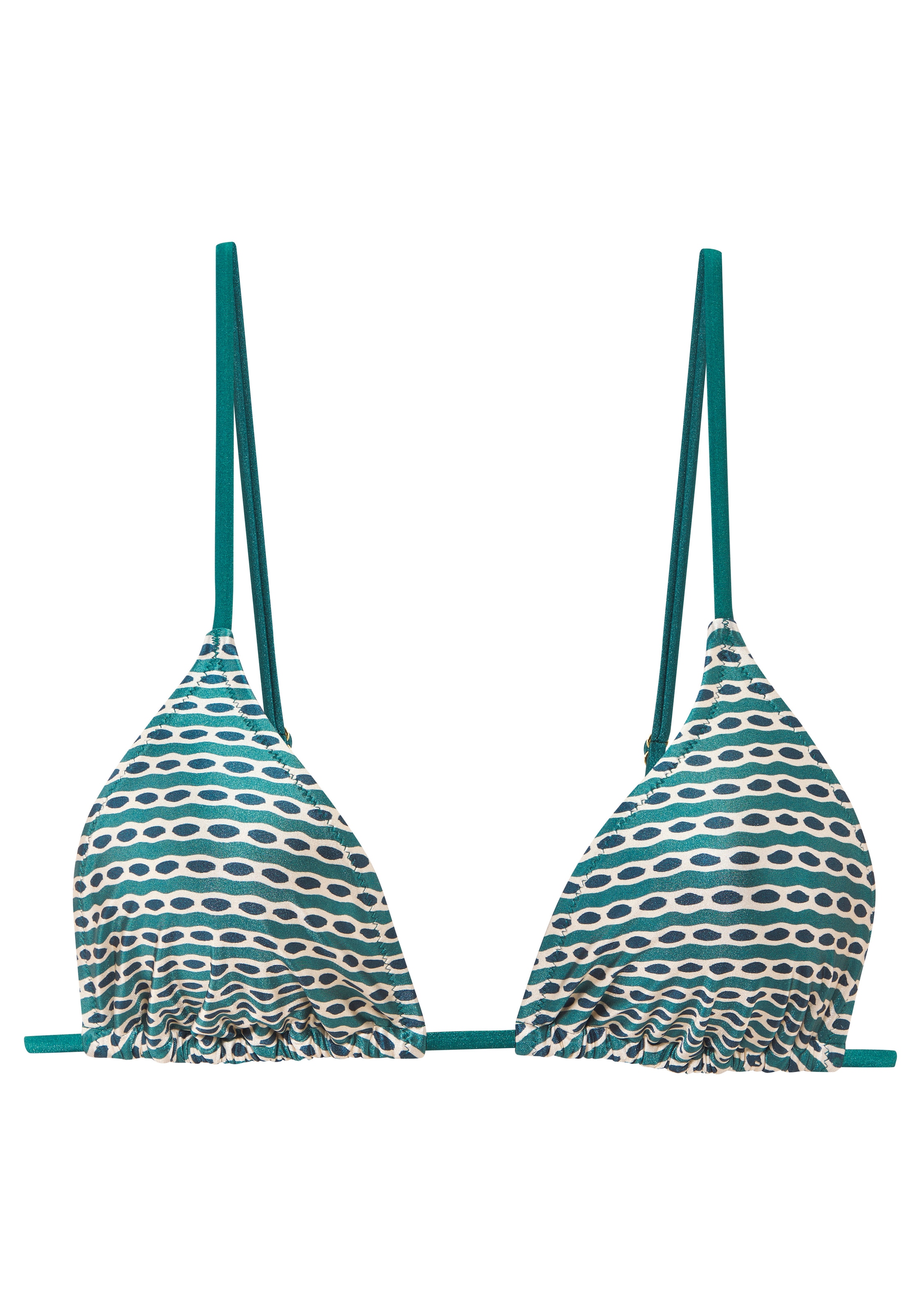 Copenhagen Studios Top bikini triangle »Gianna« aus hochwertiger Glanzware