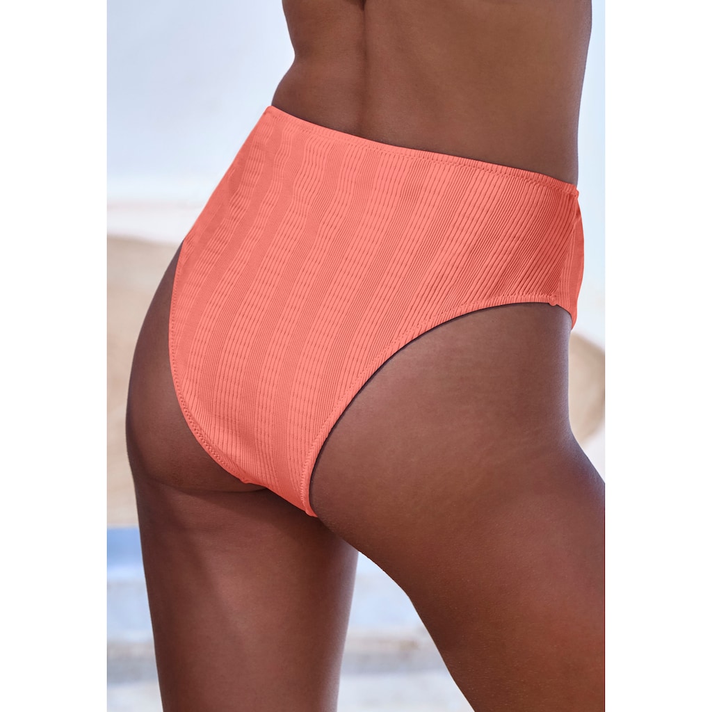 Copenhagen Studios Highwaist-Bikini-Hose »Nela«, mit höherem Beinausschnitt