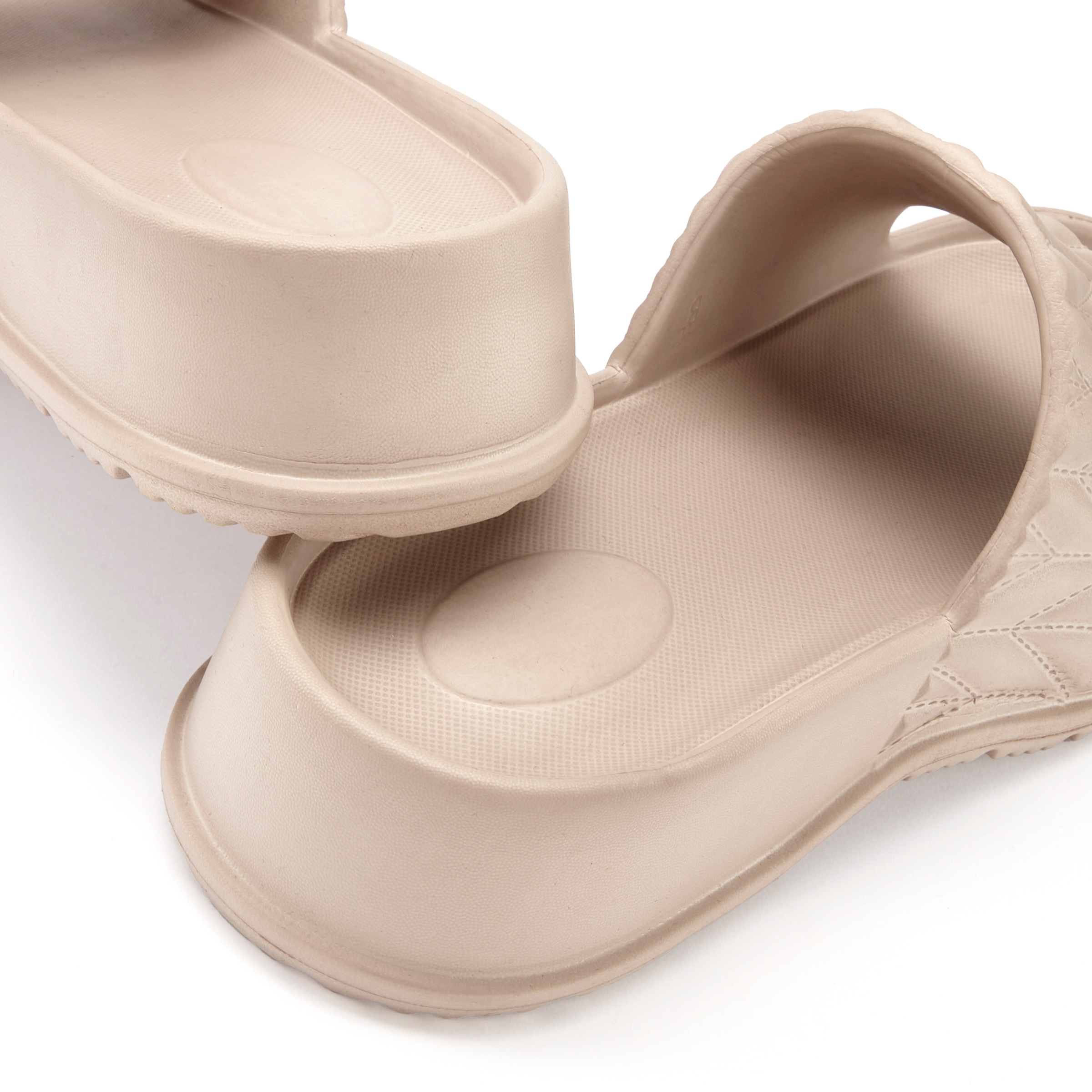 French Connection Pantolette, Badepantolette, Mule, Sandale, offener Schuh, Badeschuh