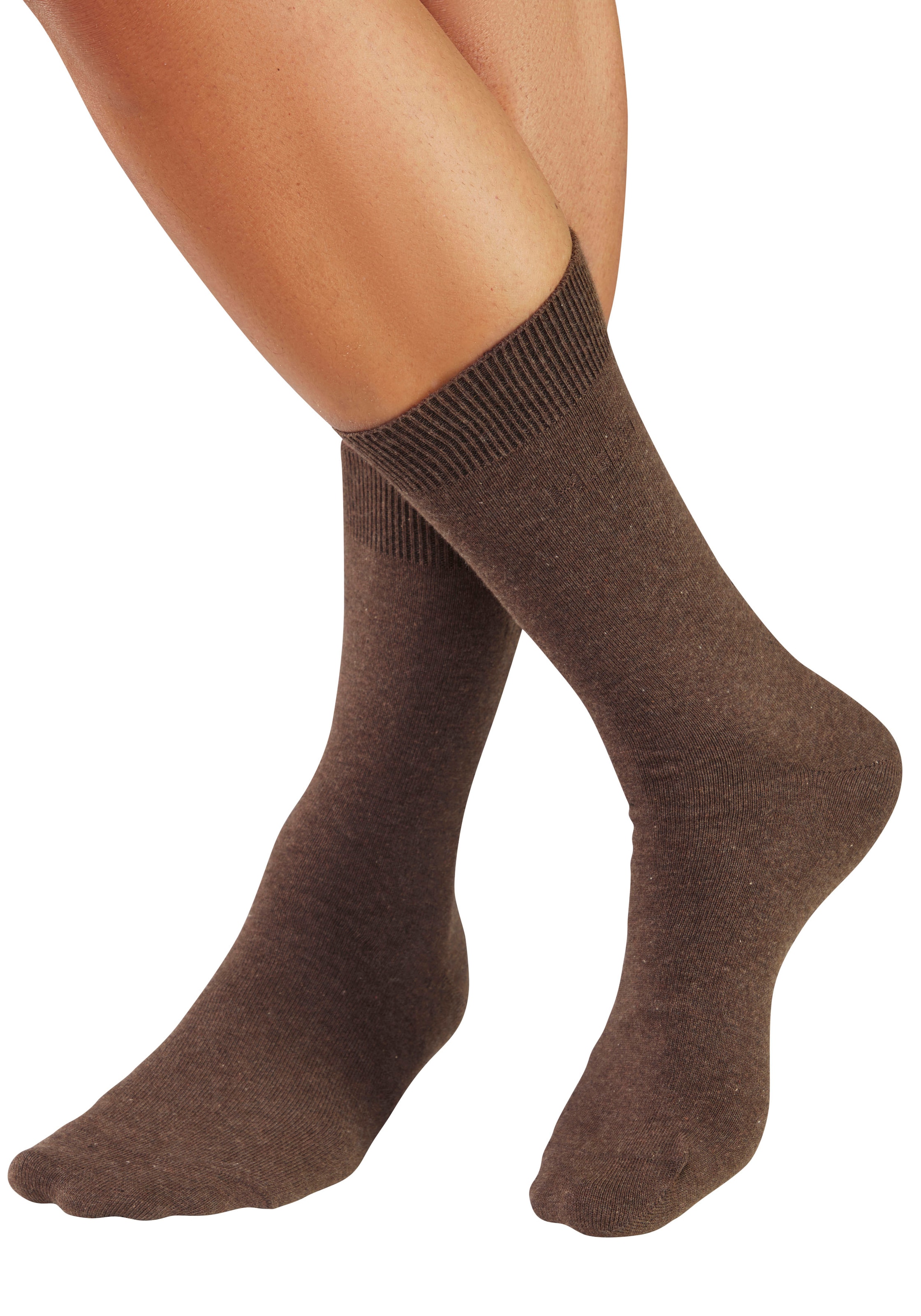 H.I.S Businesssocken Packung, 5 Paar tlg. mit klassischem Rippbündchen