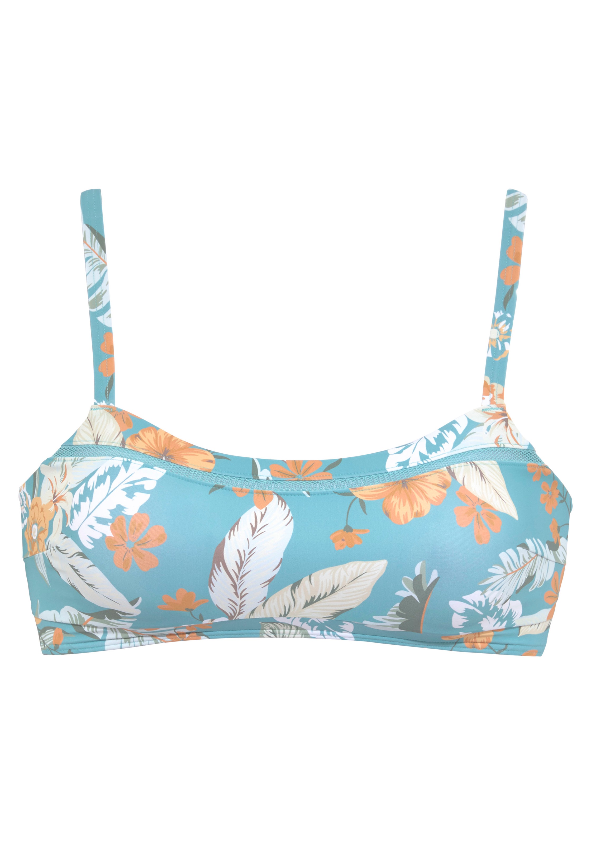 Sunseeker Bustier-Bikini-Top "Suva" mit Mesh-Einsatz