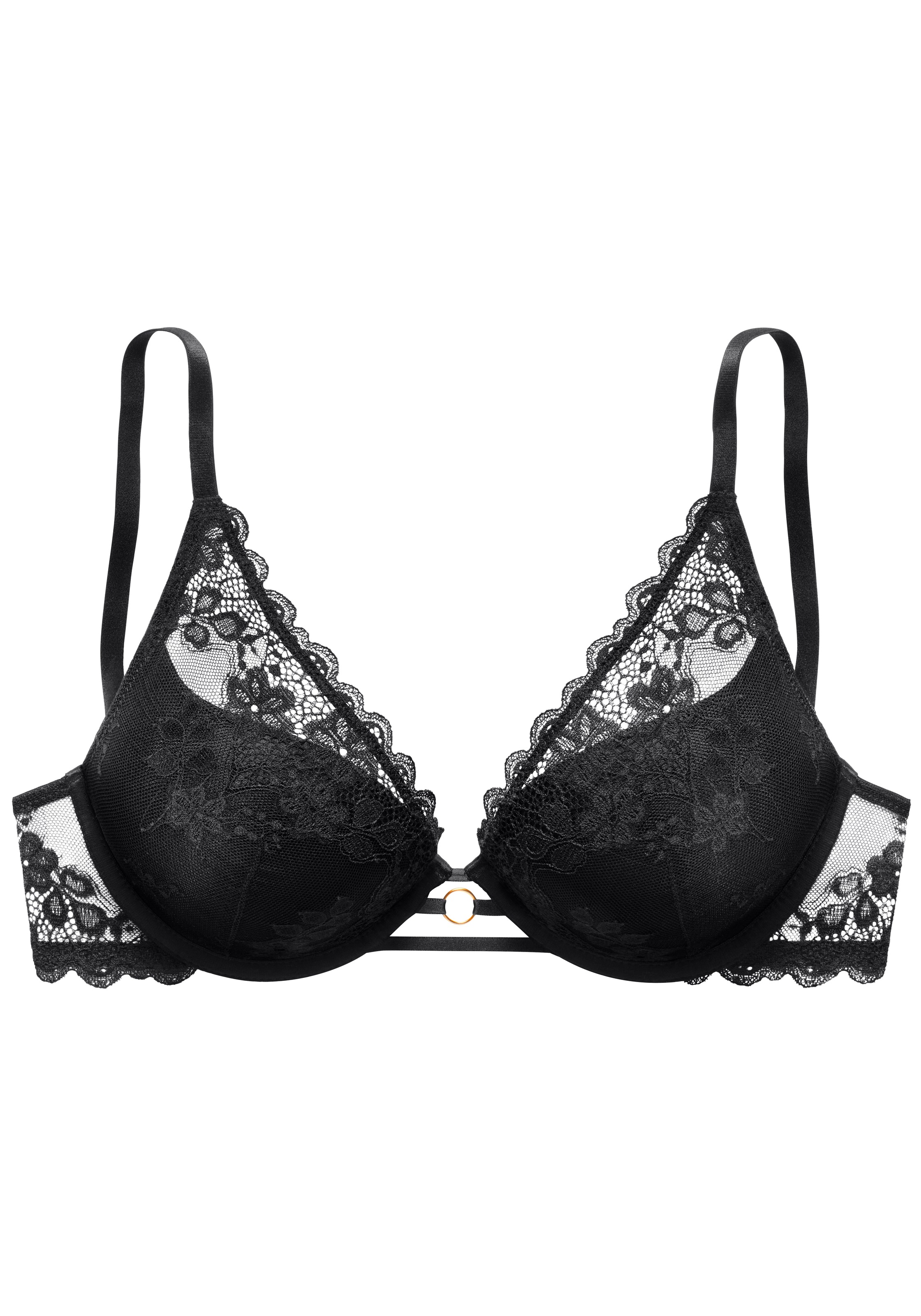 LASCANA Schalen-BH mit Bügel in leichter High-Apex-Schnittform, sexy Dessous
