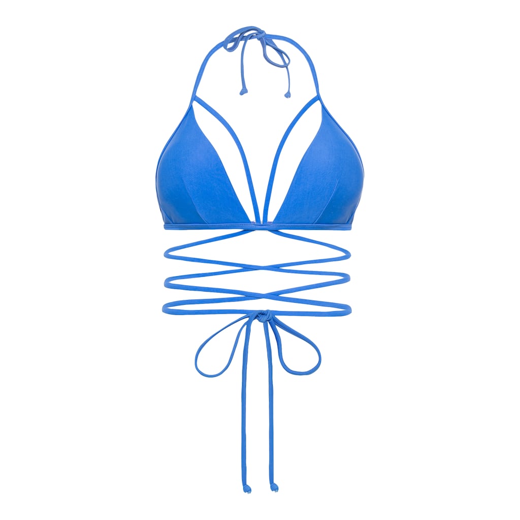LSCN by LASCANA Triangel-Bikini-Top »Gina«, mit langem Bindeband