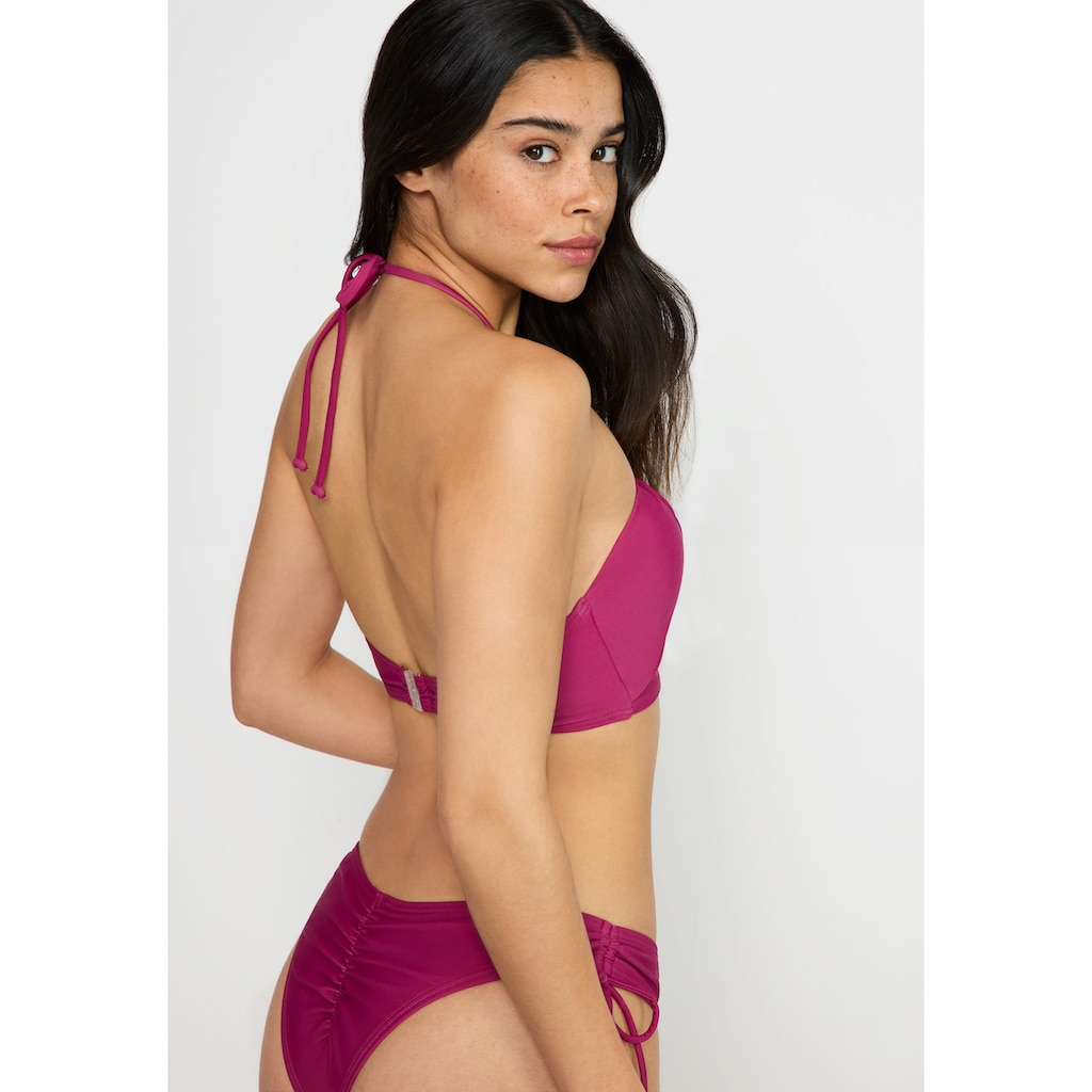LSCN by LASCANA Bandeau-Bikini-Top »Gina«, mit modischen Raffungen