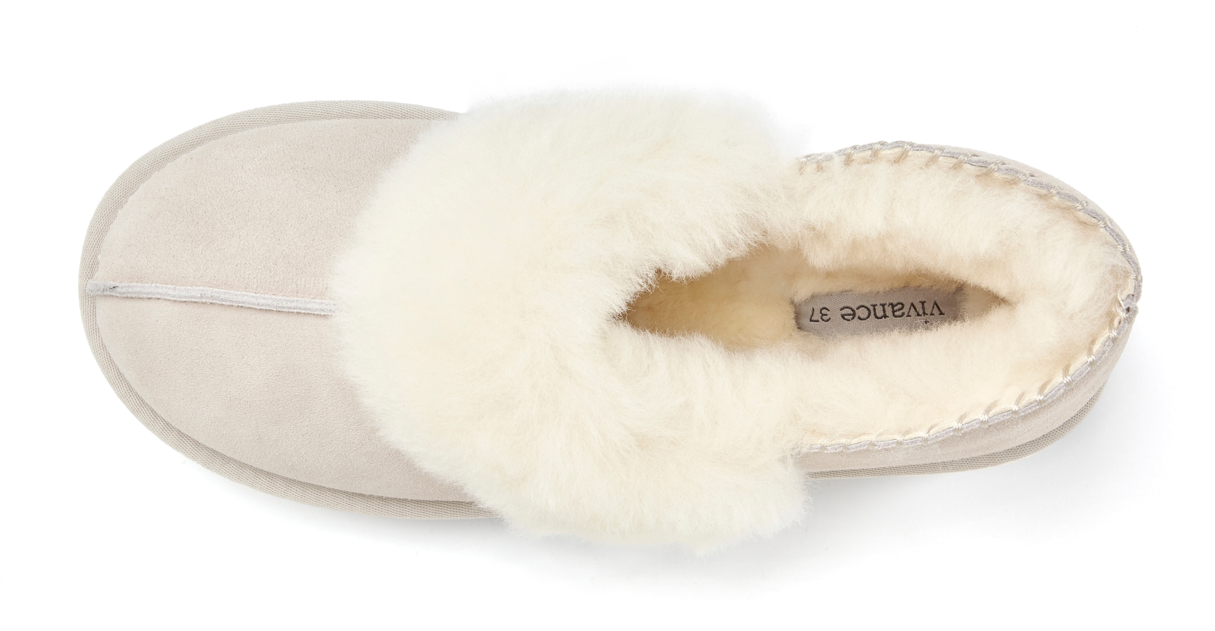 Vivance Hausschuh »Plüsch Hausschuh, Pantolette, Pantoffel, Homeslippers«  Plüsch Hausschuh, Pantolette, Pantoffel aus Lammfell