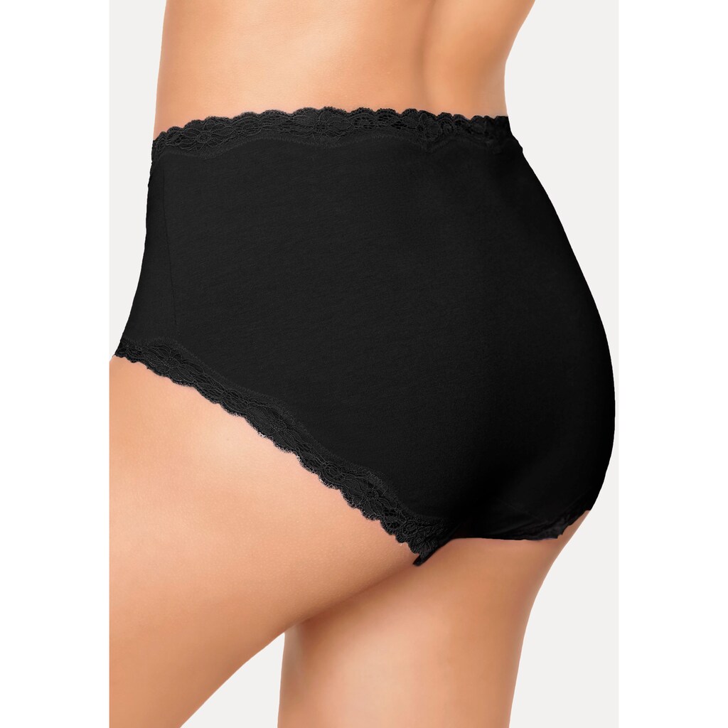 Vivance Taillenslip, (5er-Pack), aus elastischer Baumwolle