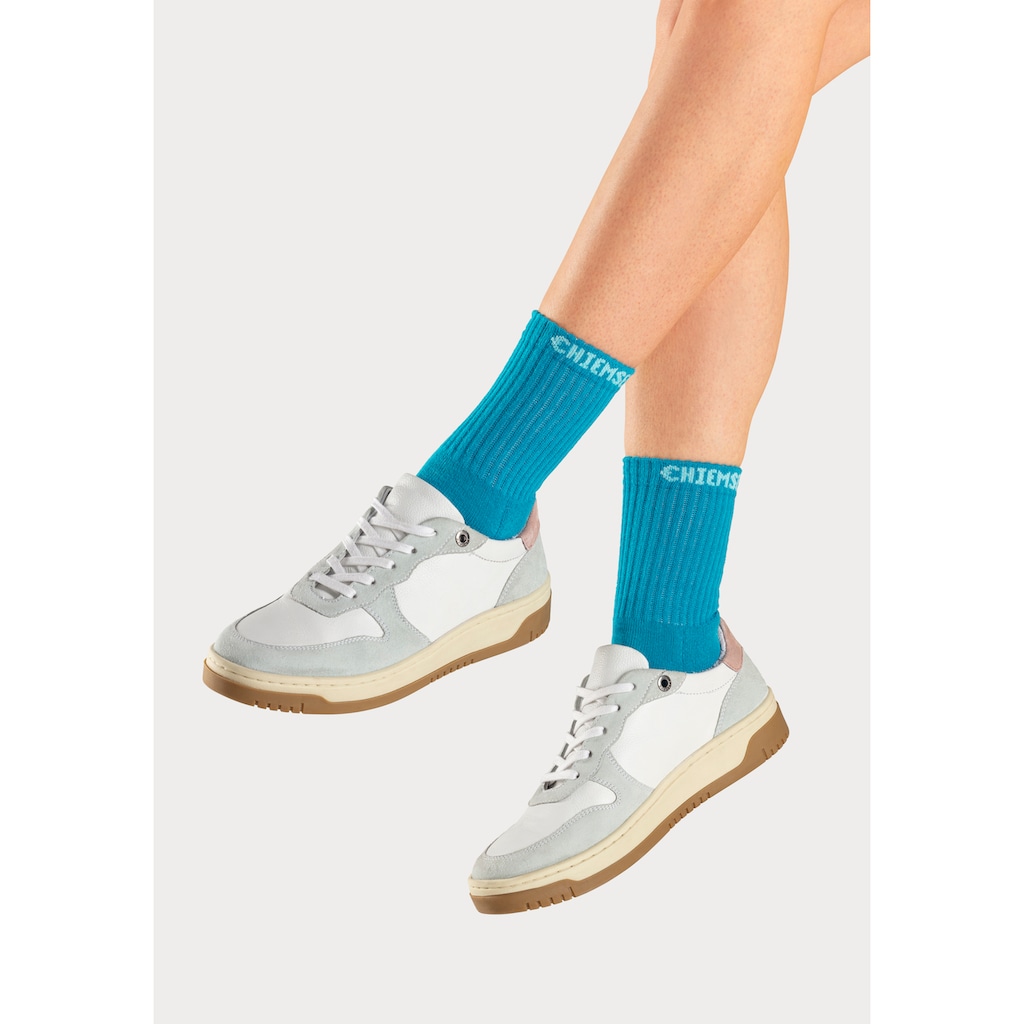 Chiemsee Tennissocken, (Packung, 6 Paar), mit eingestricktem Markennamen