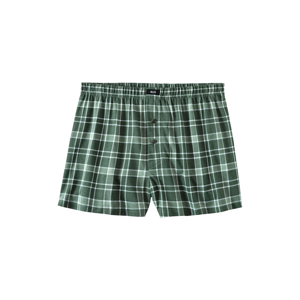 H.I.S Boxer »Boxershorts für Herren«, (Packung, 2 St.), in weiter Passform