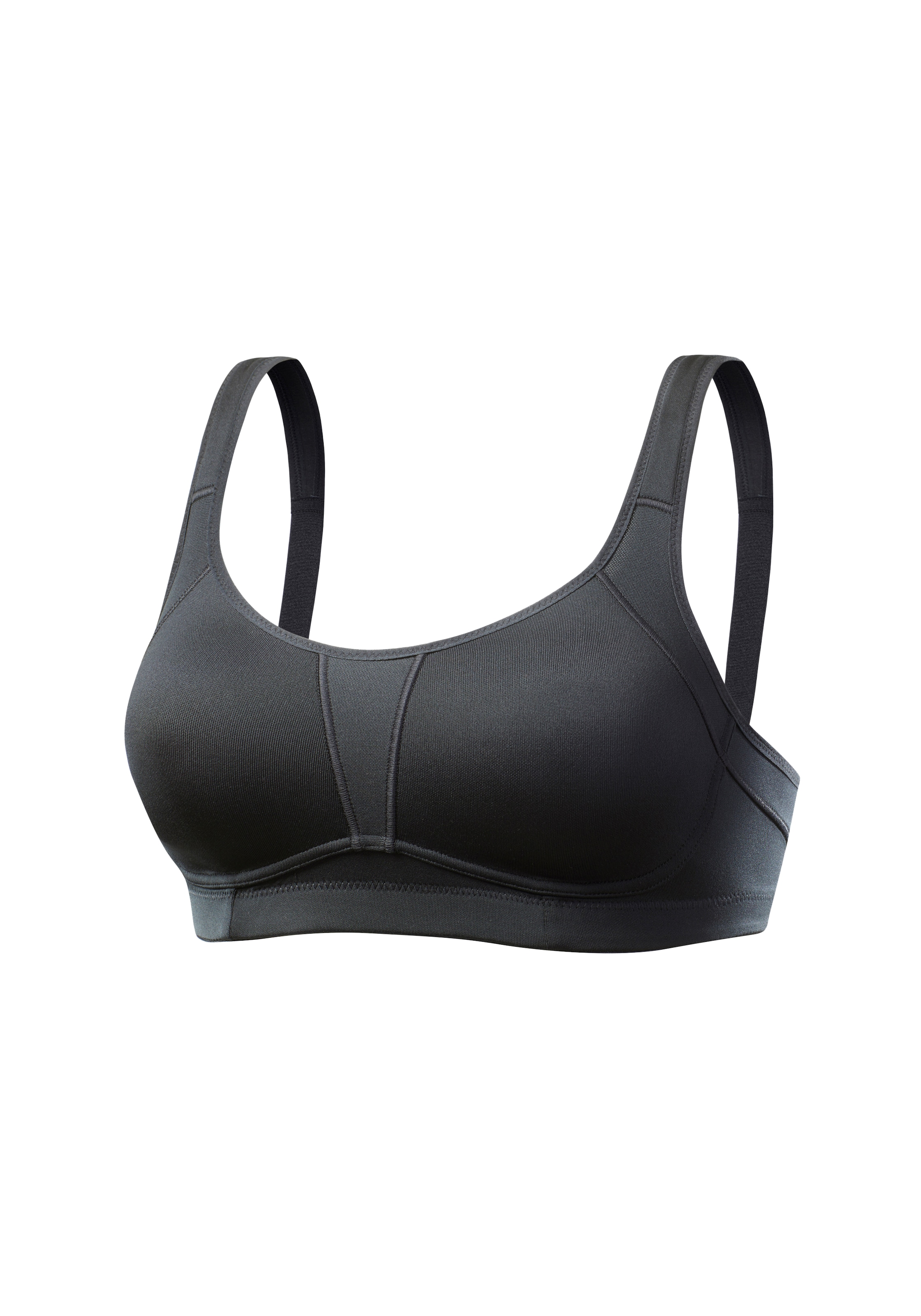 LASCANA ACTIVE Sport-BH ohne Bügel mit breiten, leicht wattierten Trägern