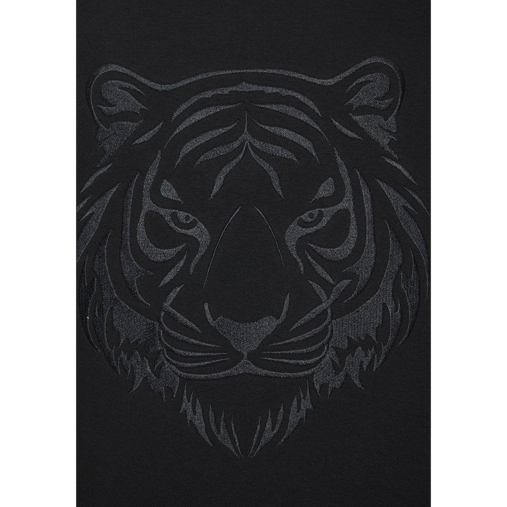 Buffalo Sweater, mit toller Stickerei auf der Rückseite
