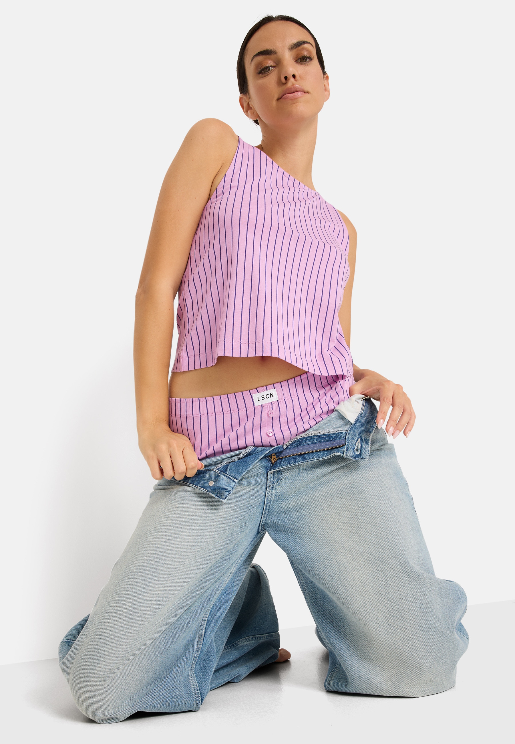 LSCN by LASCANA Shorty Packung, 4 im Doppelpack