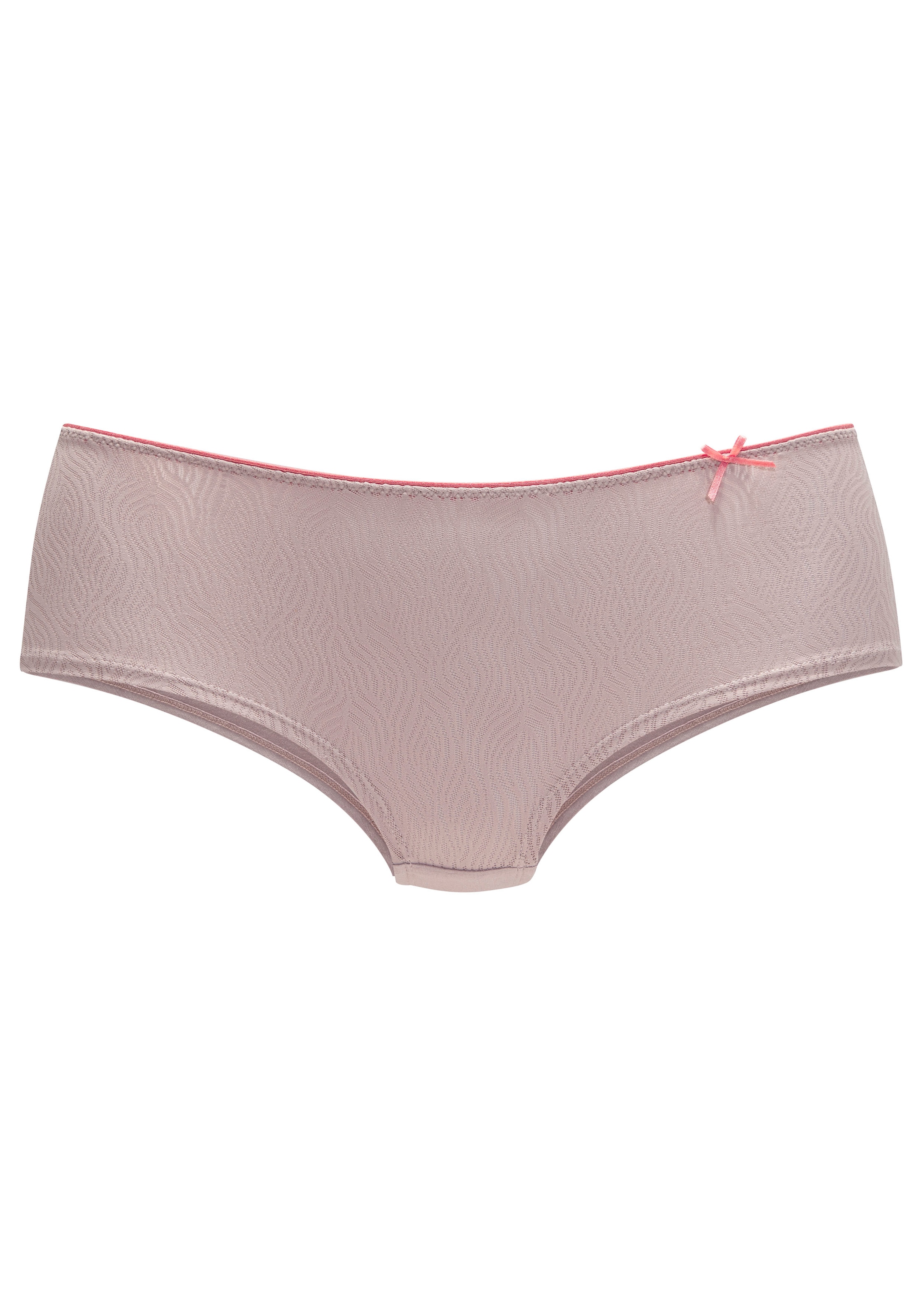 Nuance Panty, aus gemustertem Jacquard mit feiner Zierschleife