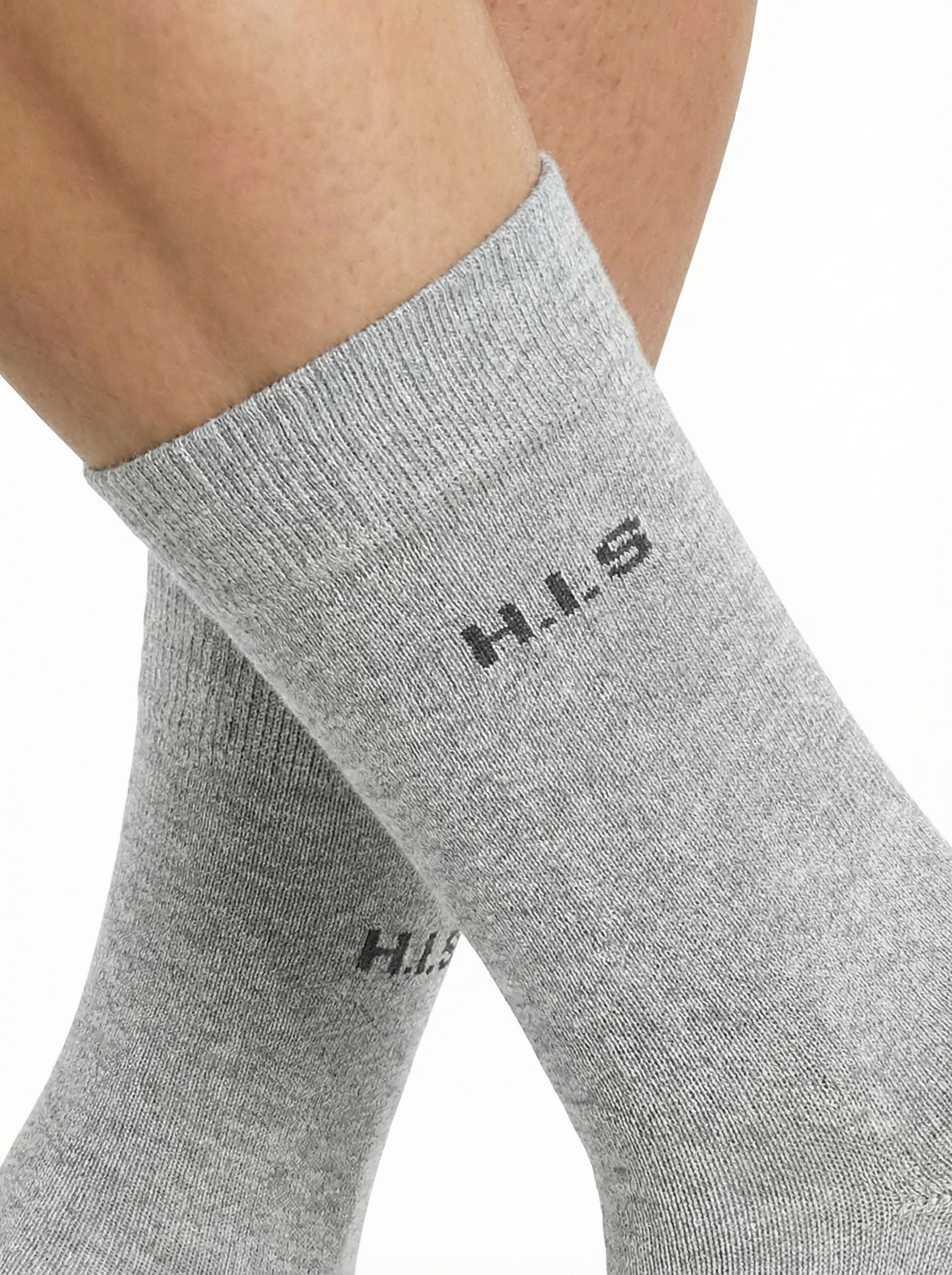 H.I.S Chaussettes basiques »Für Job und Freizeit« Paquet, 6 Couple tlg. avec semelle en éponge douce