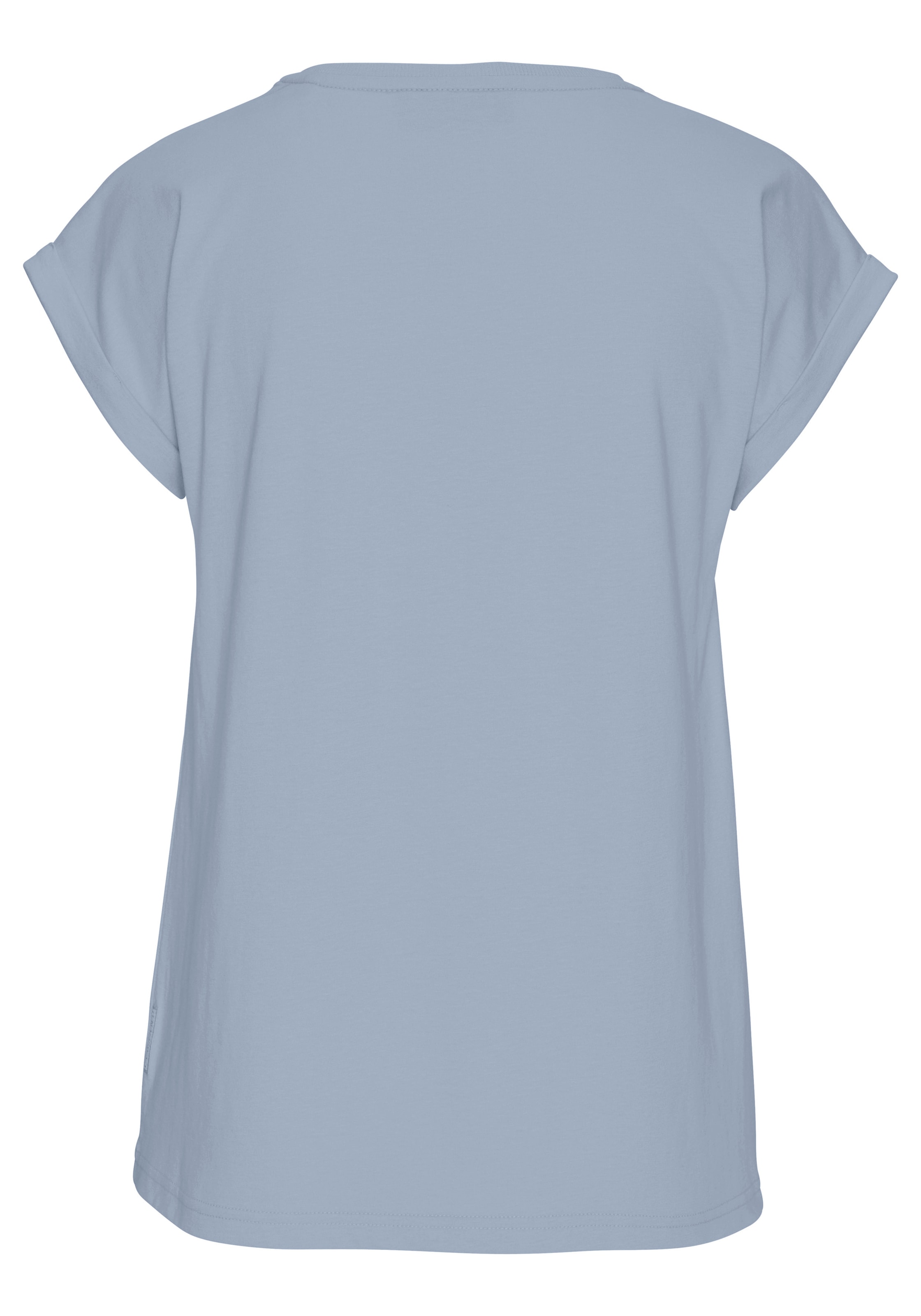 Elbsand T-Shirt »Eldis« mit Logodruck, Kurzarmshirt aus Baumwoll-Mix, sportlich-casual
