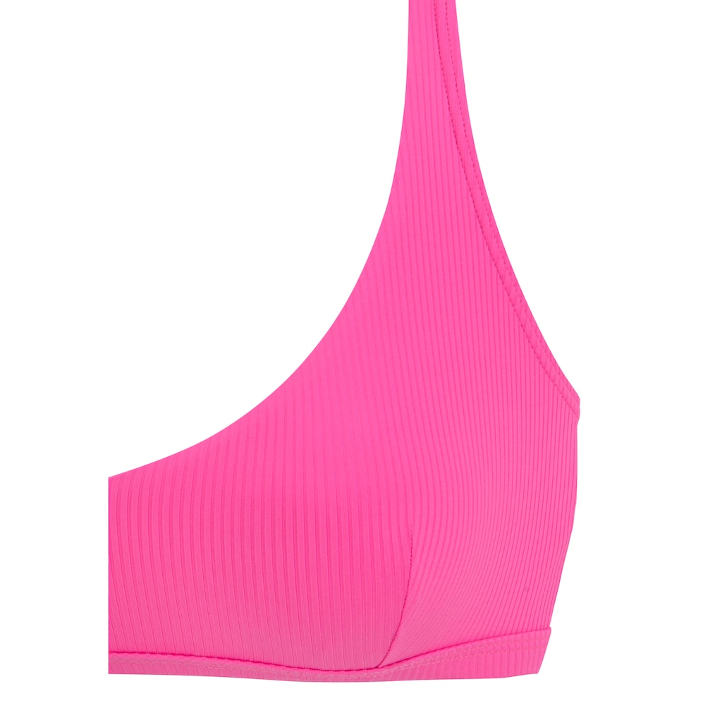 Venice Beach Bustier-Bikini-Top »Lucky«, aus gerippter Strukturware