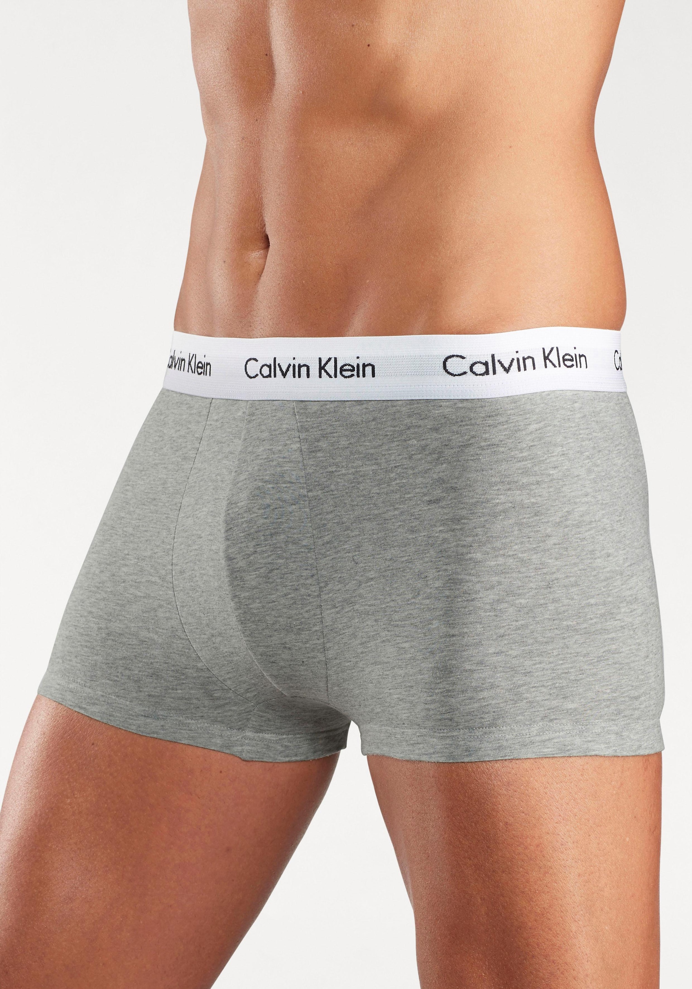 Calvin Klein Underwear Boxer »Hipster 3 PACK«, (3 St.), mit weissem Webbund