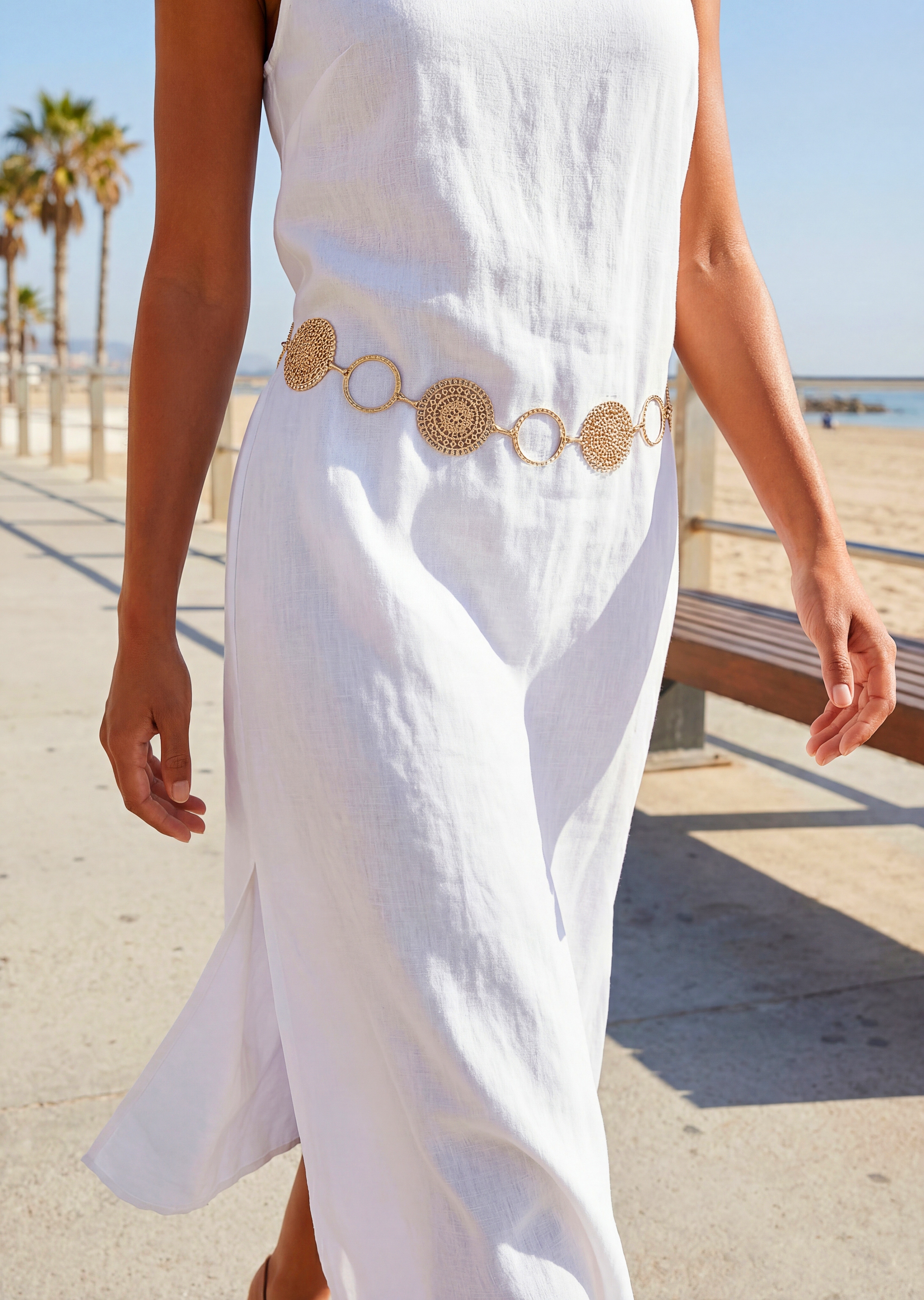 LASCANA Ceinture de chaîne »Schmuckgürtel« verstellbare Schliesse, Taillengürtel, Hüftkette