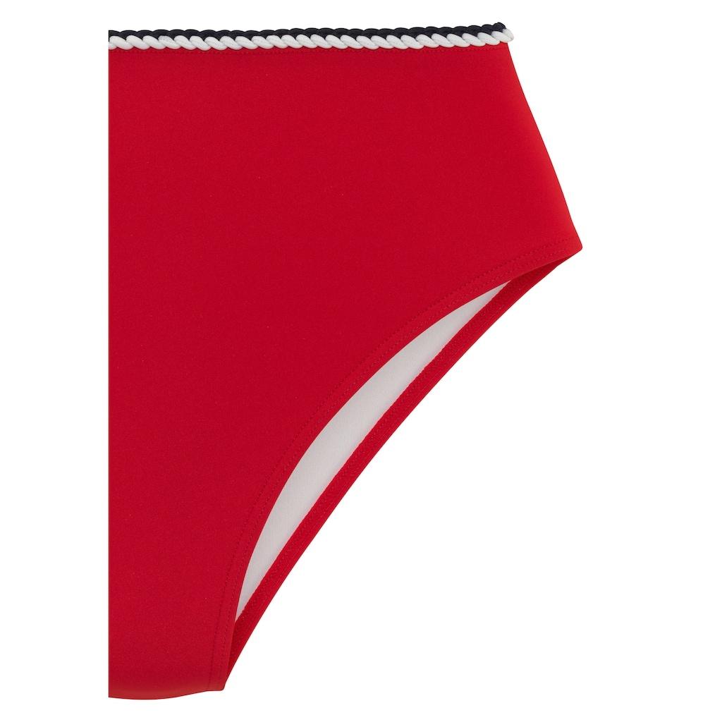 s.Oliver Bikini-Hose »Junis«, mit geflochtenen Details