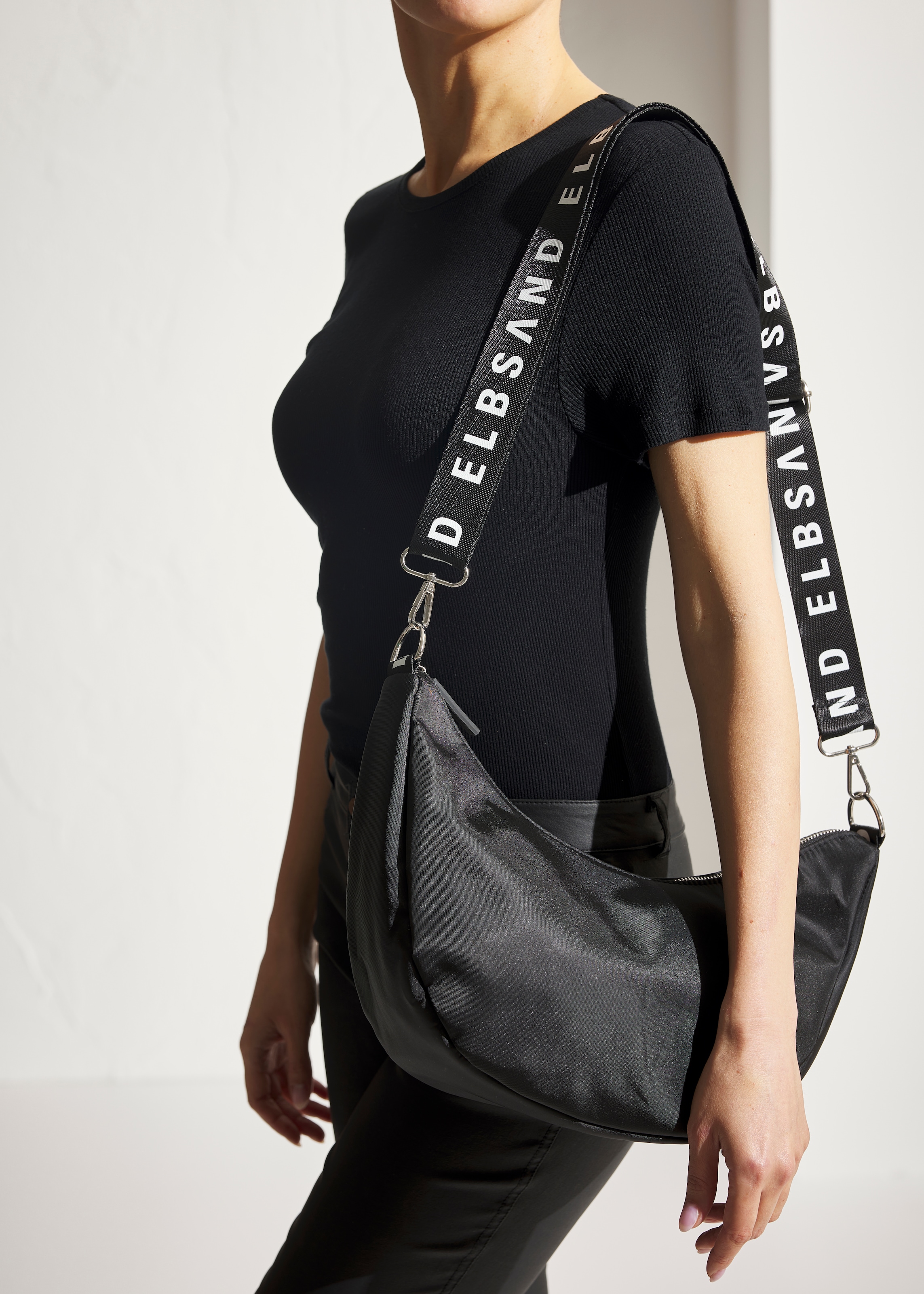 Elbsand Handtasche »Hobo-Tasche«, Schultertasche, Minibag, Henkeltasche, Crossbody Bag VEGAN