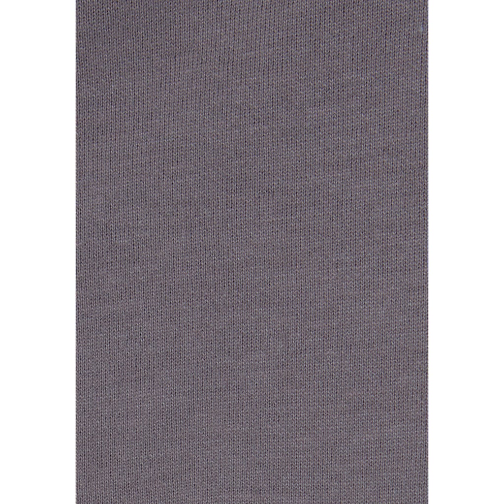 Bench. Loungewear Sweatshirt, mit Logodruck und Stickerei, Loungeanzug