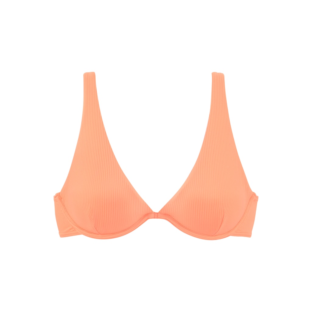 Venice Beach Bügel-Bikini-Top »Lucky«, aus gerippter Strukturware