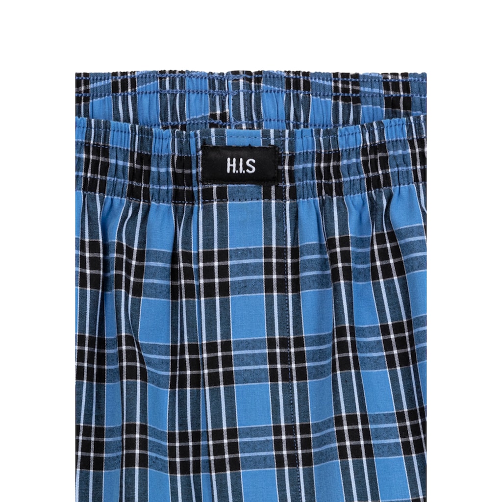 H.I.S Webboxer, (Packung, 3 St.), mit verschiedenen Karomustern