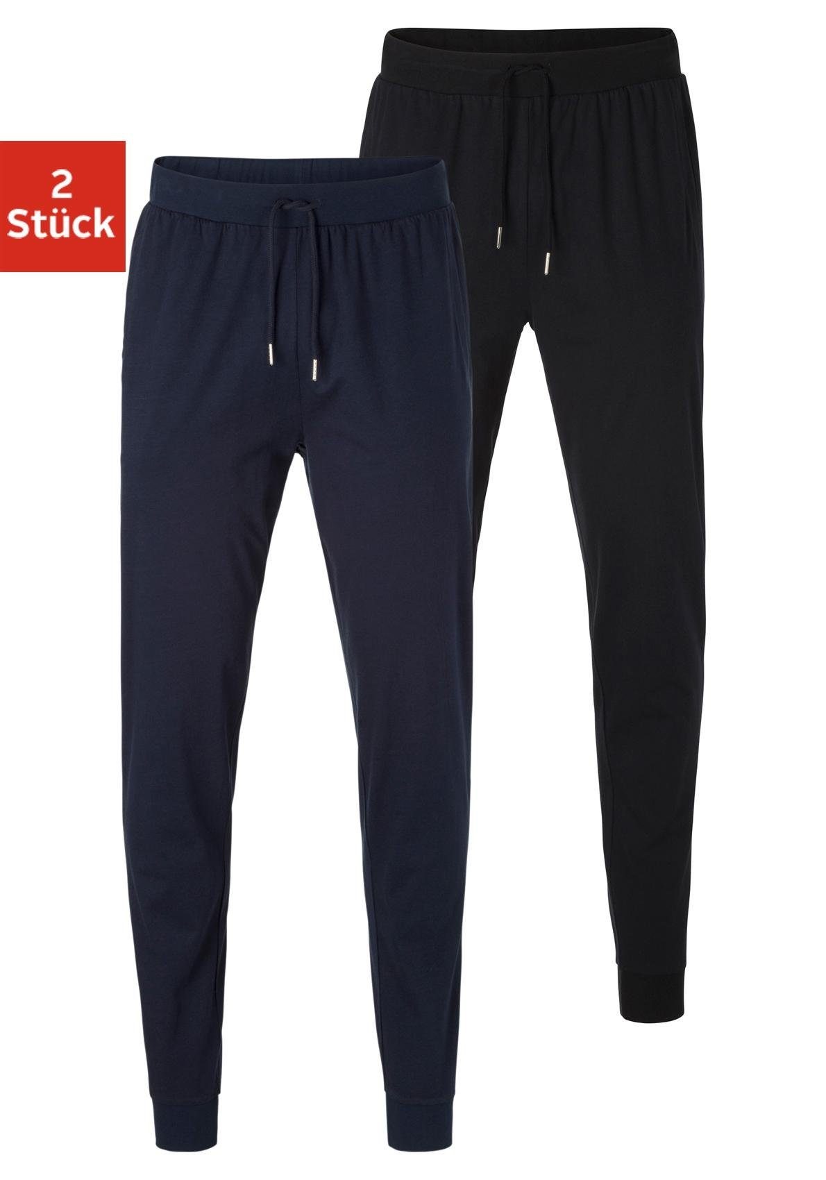 AUTHENTIC LE JOGGER Schlafhose aus weicher Single Jersey Ware