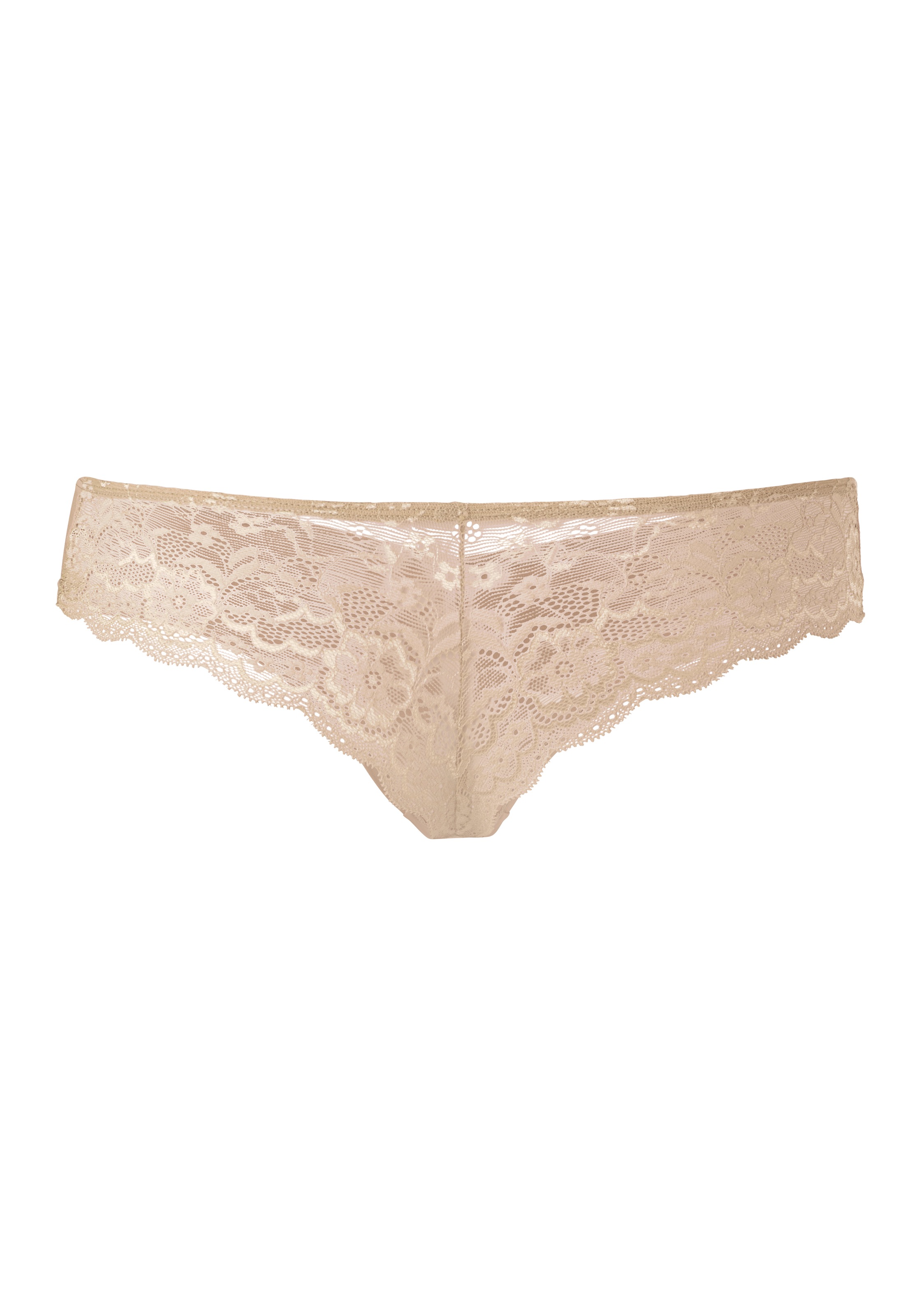 LASCANA Brasilslip, mit schöner Spitze hinten