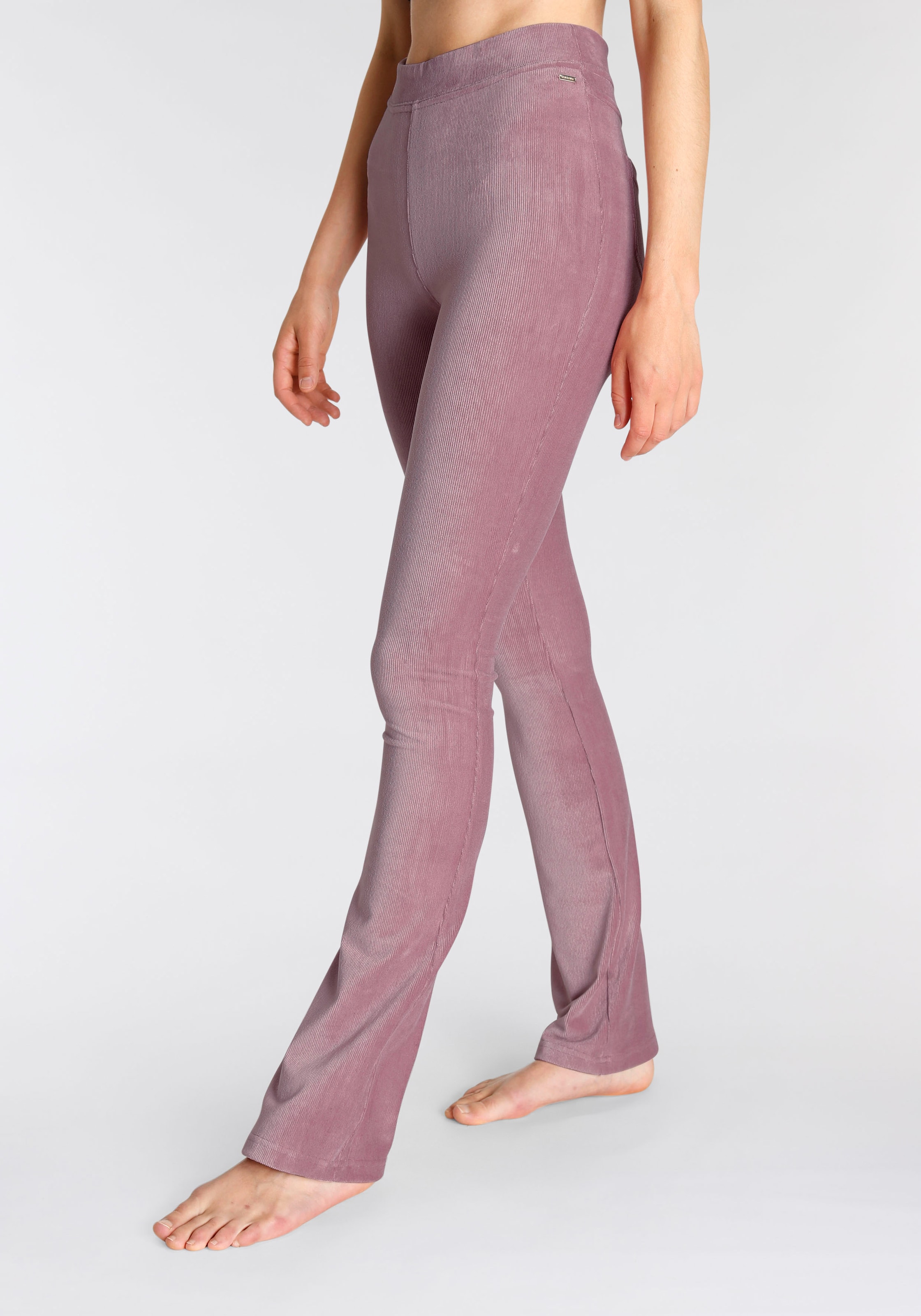 LASCANA Jazzpants, aus weichem Material in Cord-Optik, Loungewear