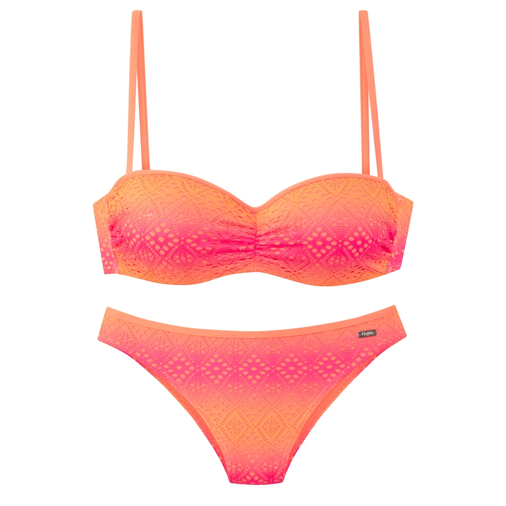 Buffalo Bügel-Bandeau-Bikini, mit Farbverlauf